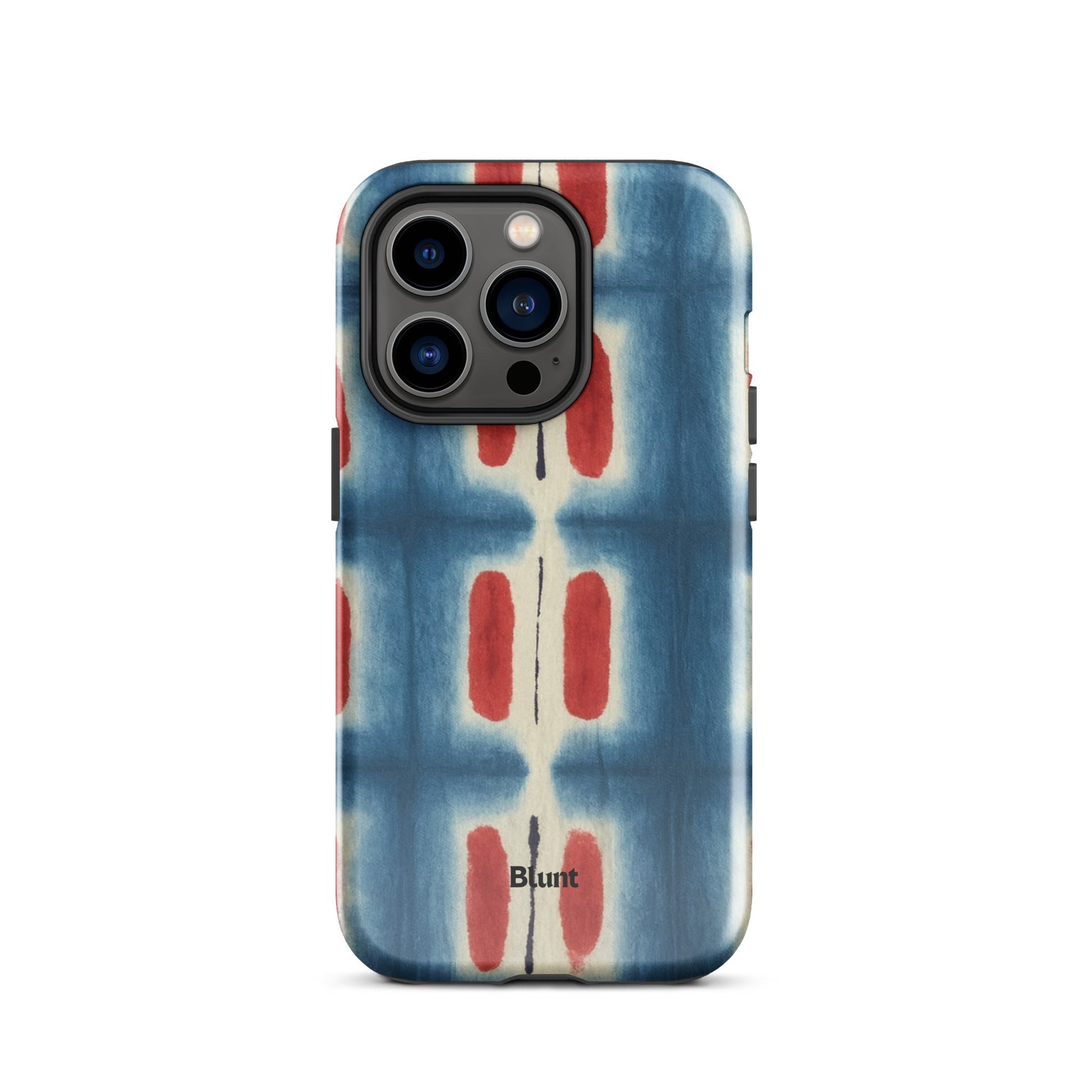 Indigo Blocks iPhone Case - Blunt Cases