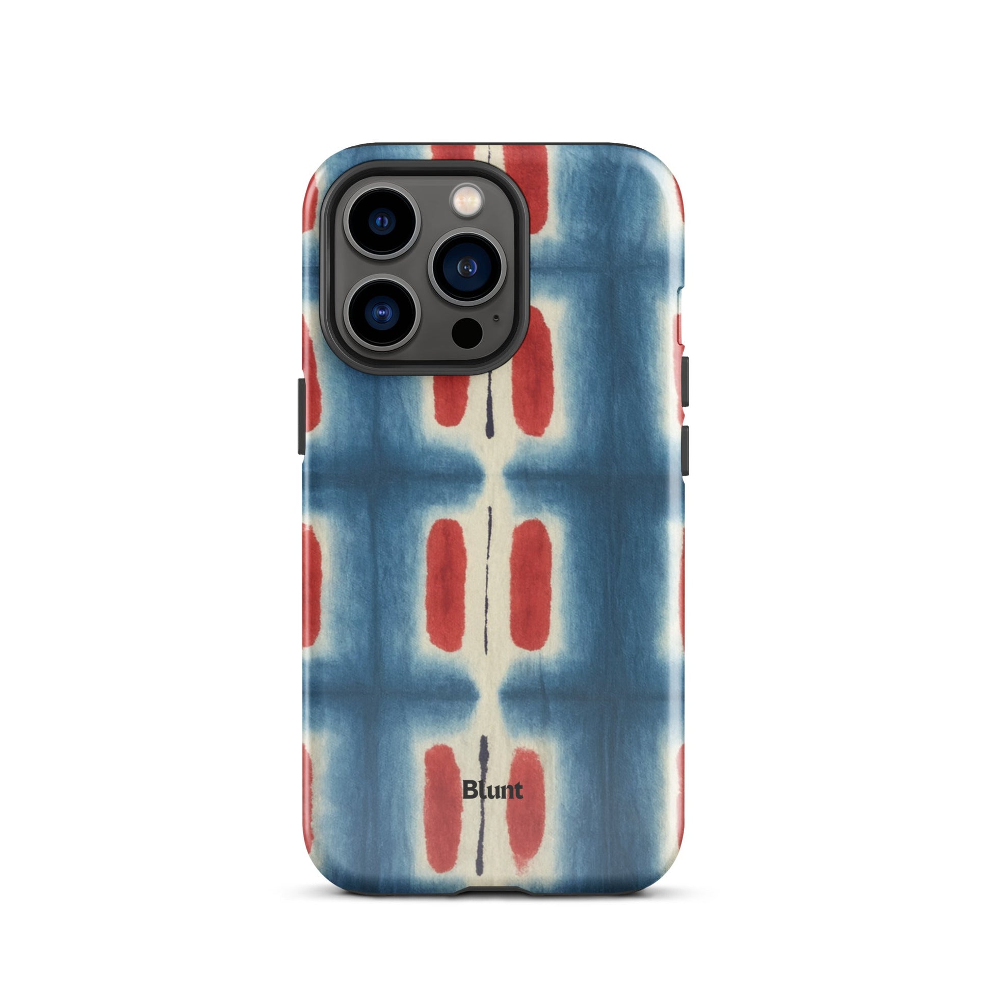 Indigo Blocks iPhone Case - Blunt Cases