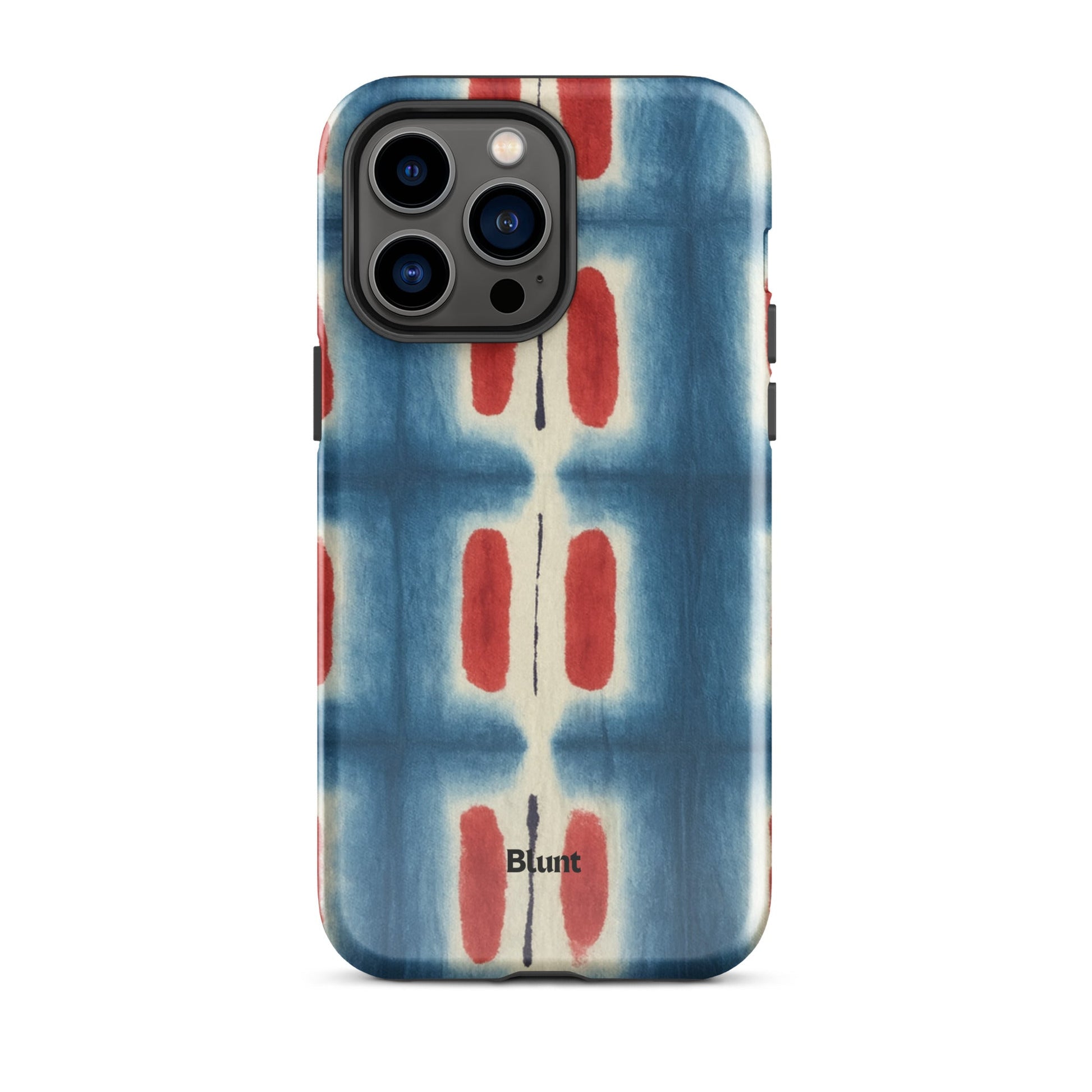 Indigo Blocks iPhone Case - Blunt Cases
