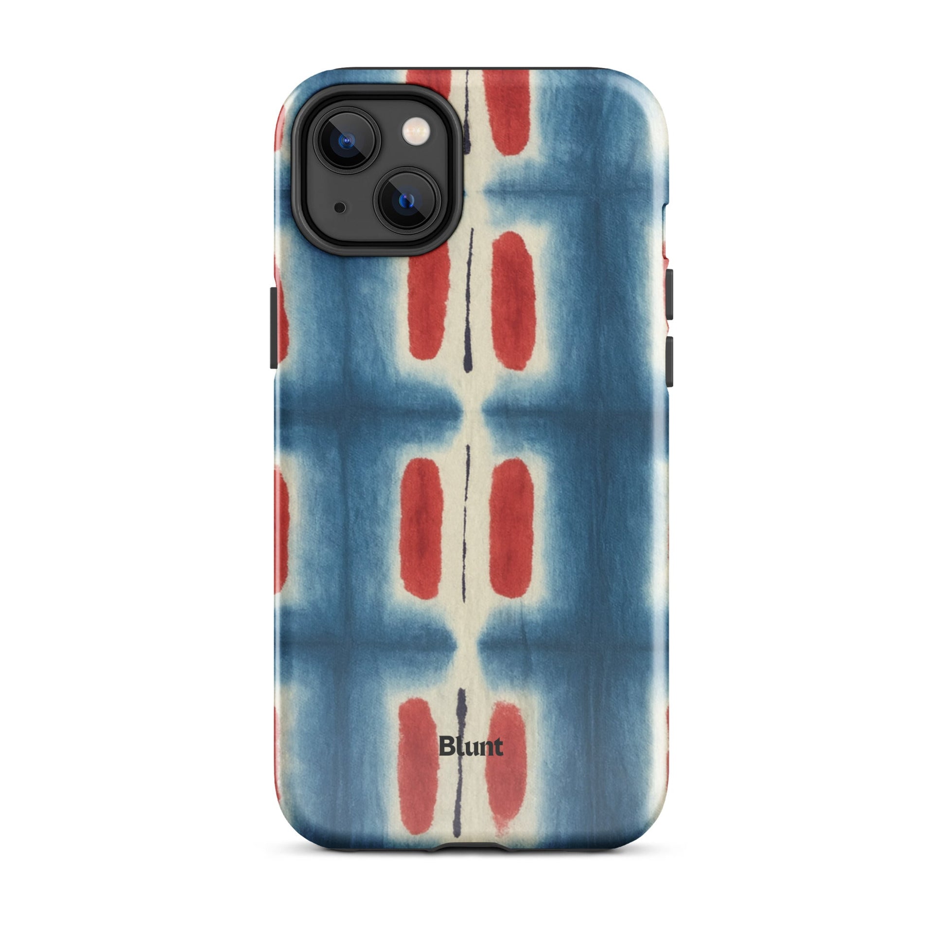 Indigo Blocks iPhone Case - Blunt Cases