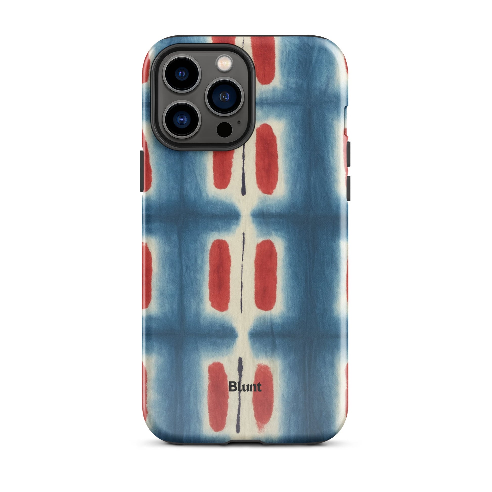 Indigo Blocks iPhone Case - Blunt Cases