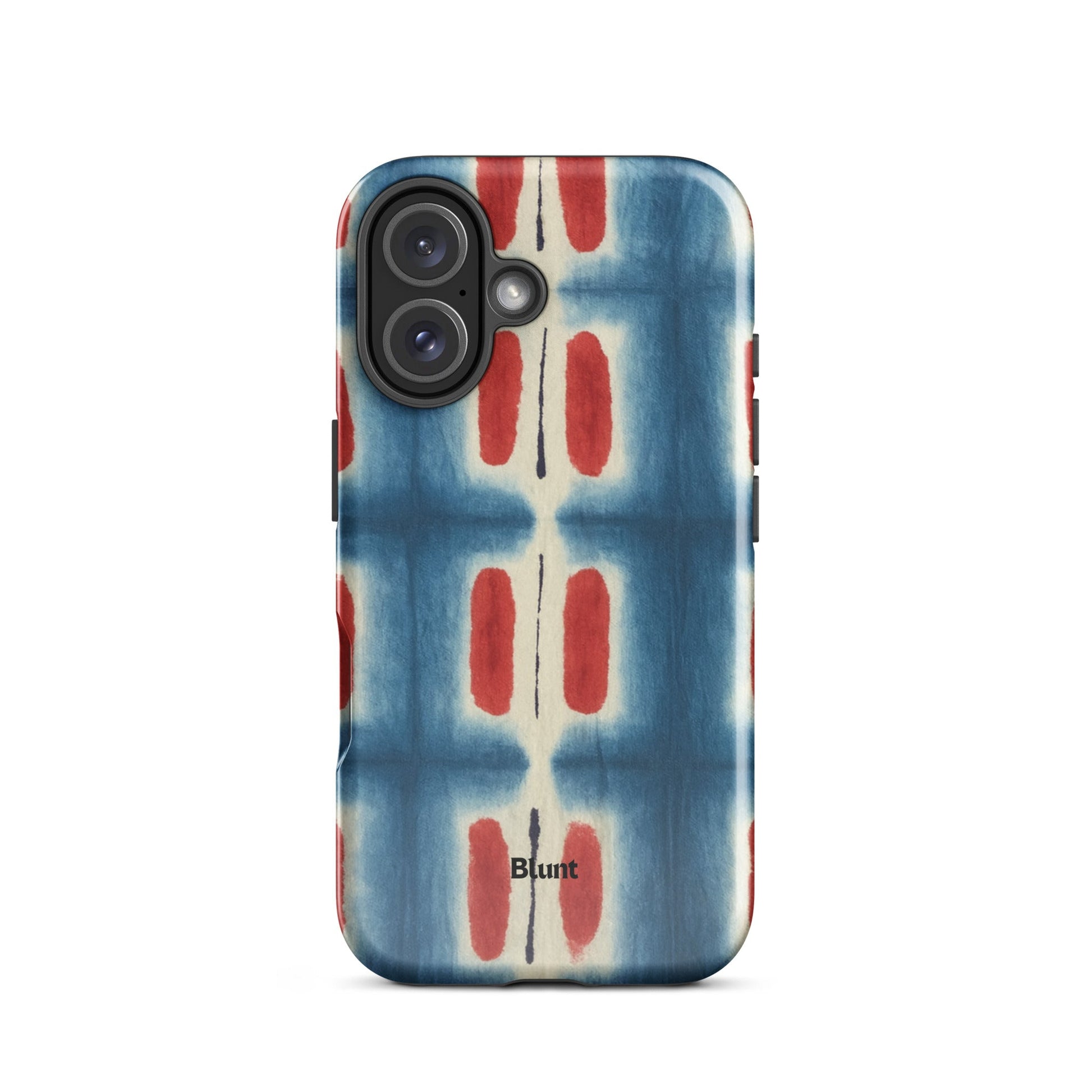 Indigo Blocks iPhone Case - Blunt Cases