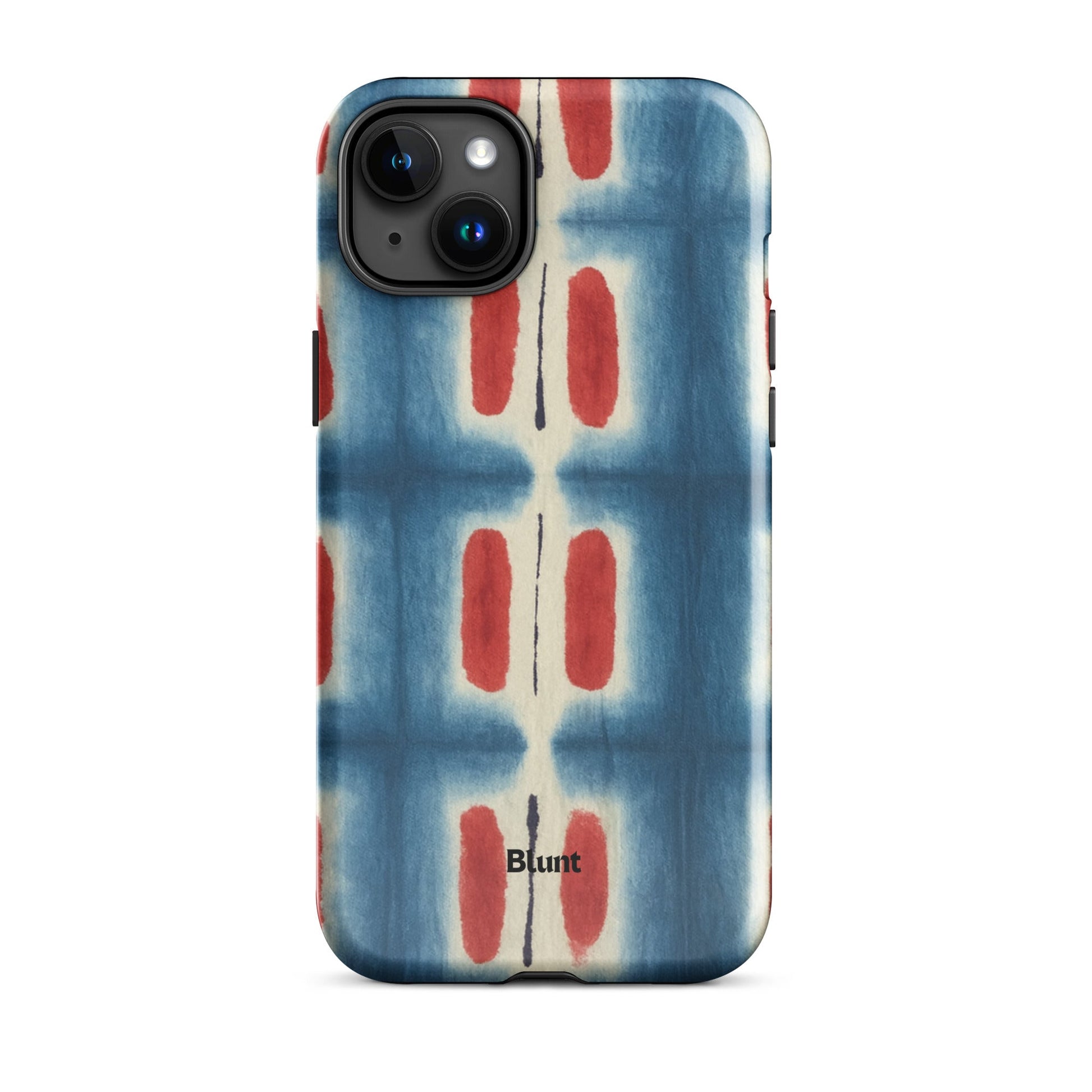 Indigo Blocks iPhone Case - Blunt Cases