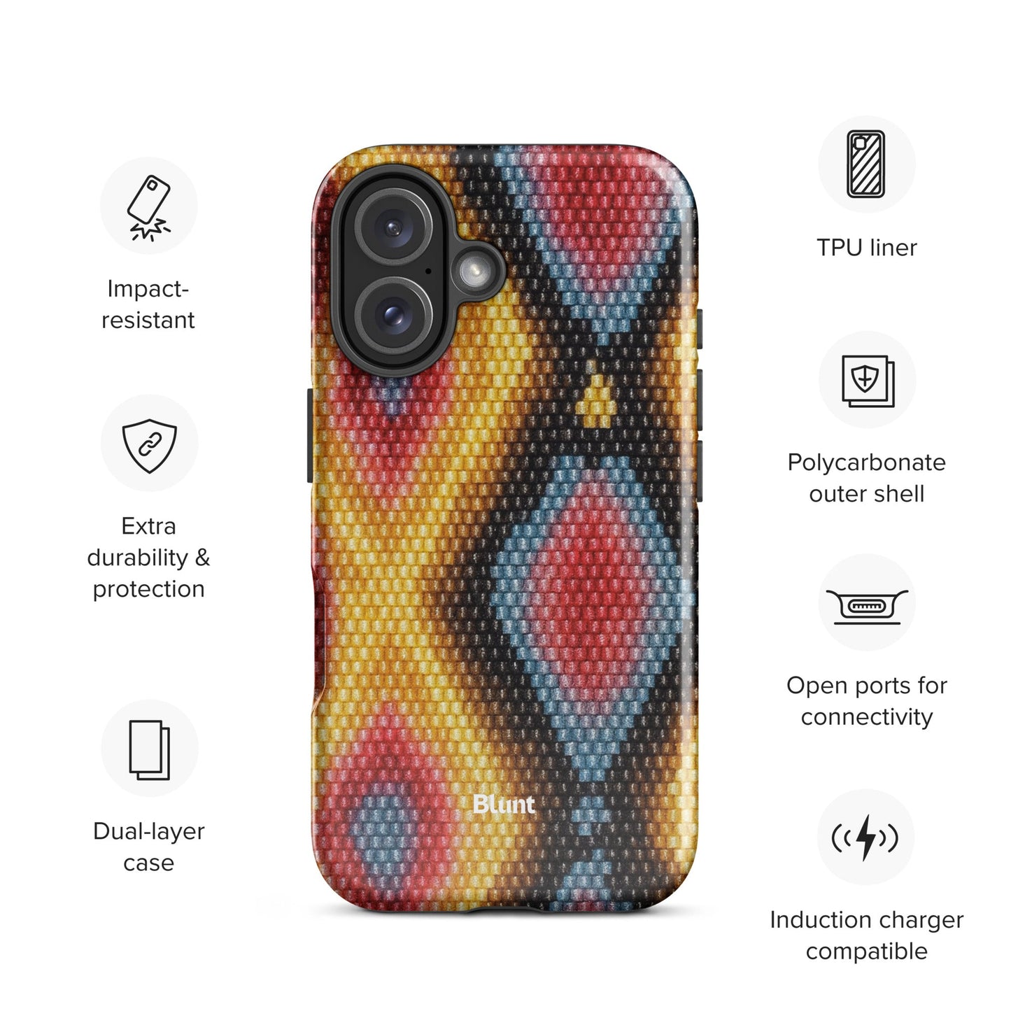 Inferno Scale iPhone Case - Blunt Cases