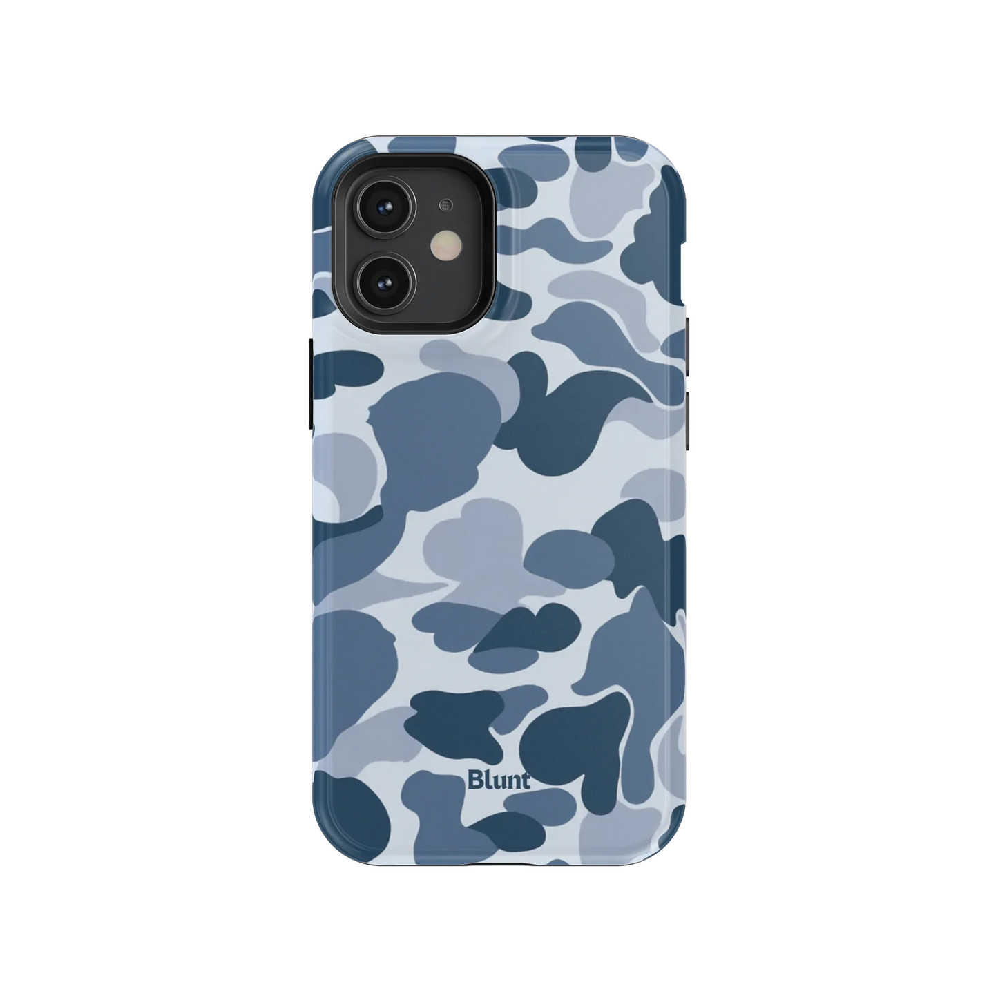 Bluish Camo iPhone Case