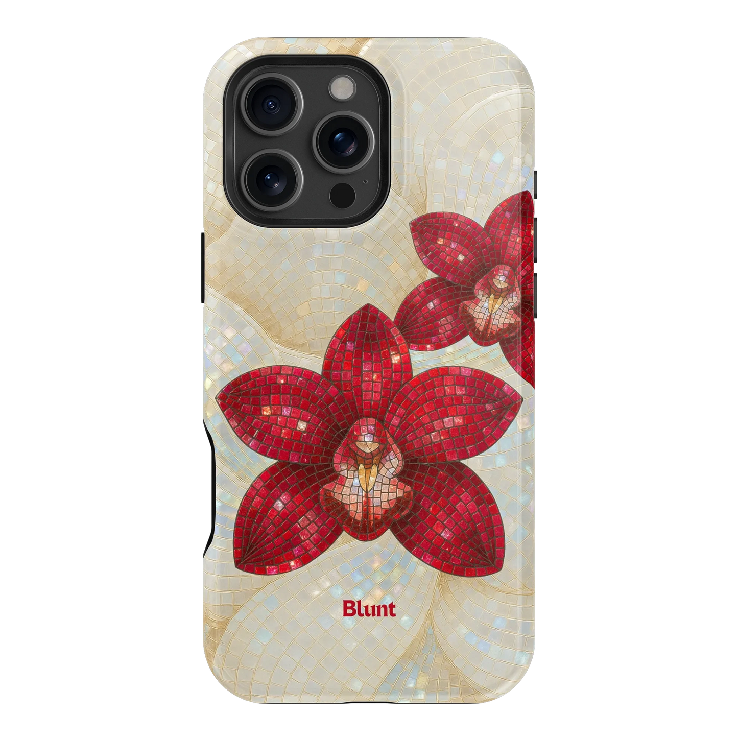 Crimson Orchid iPhone Case