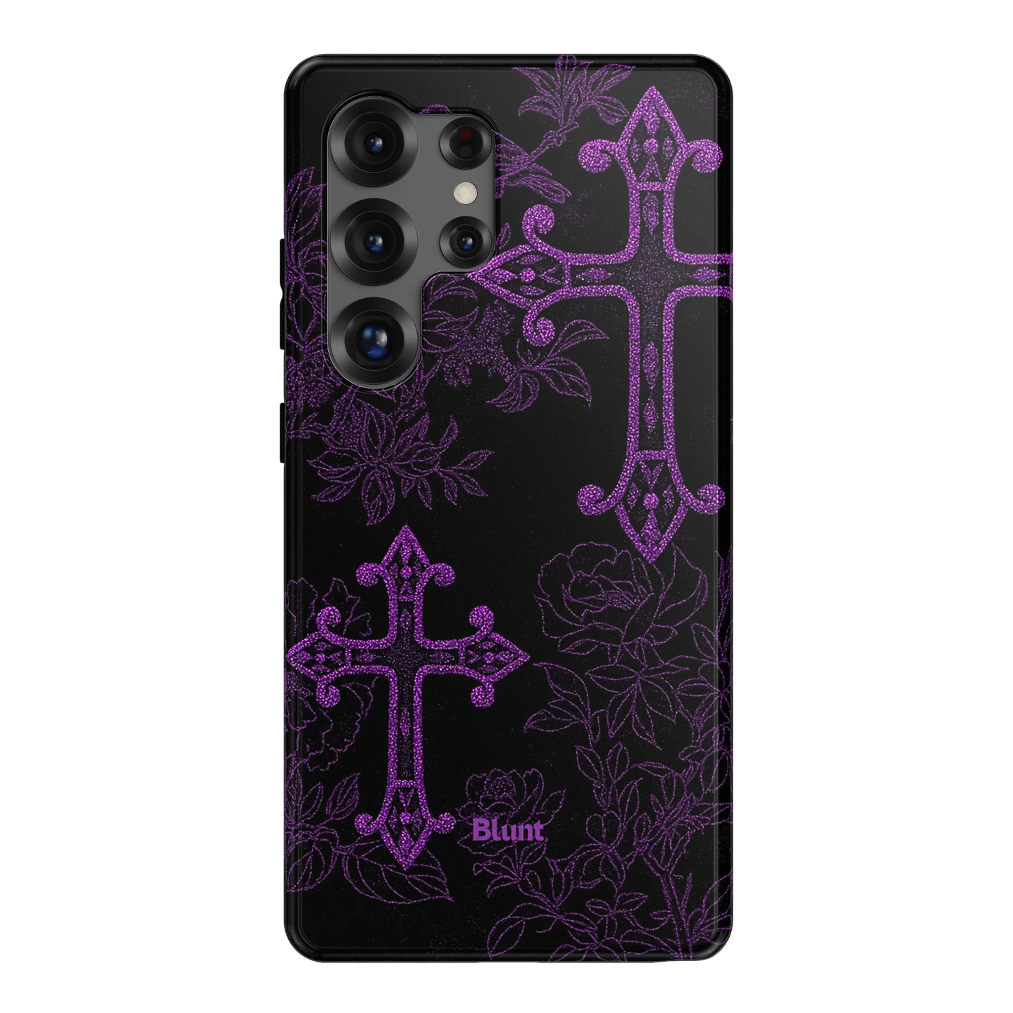 Purple Cross Samsung Case