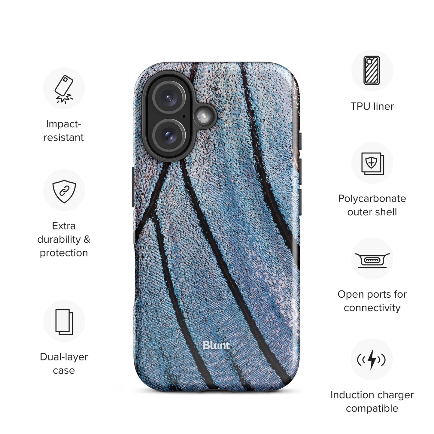 Iridescent Haze iPhone Case - Blunt Cases