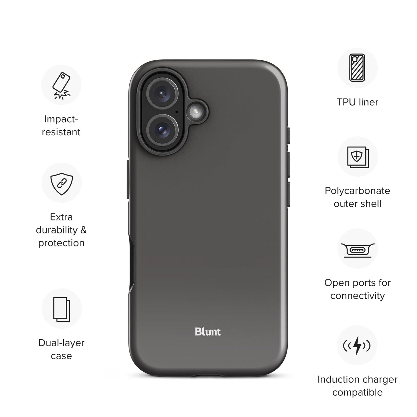 Iron iPhone Case - Blunt Cases