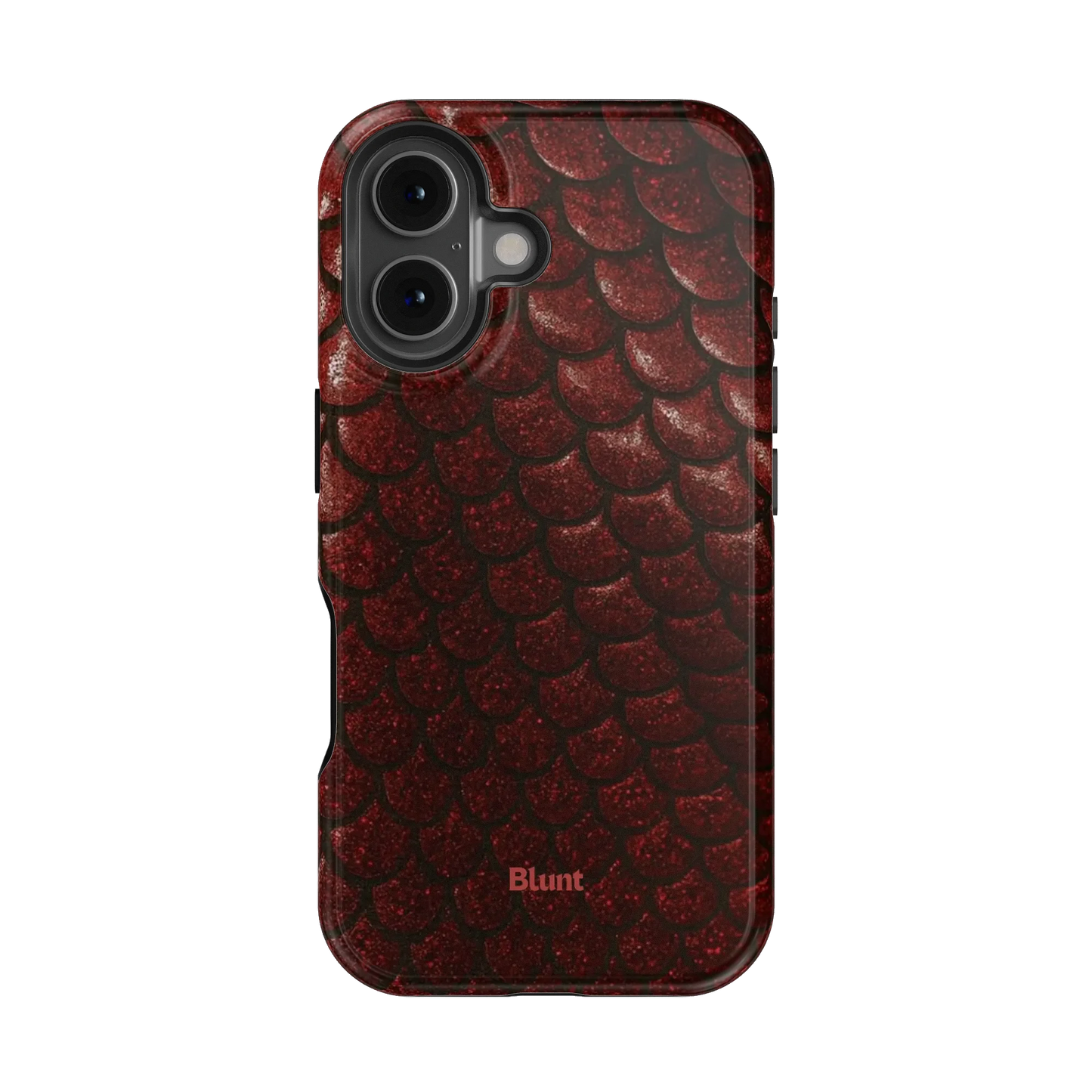 Crimson Depth iPhone Case