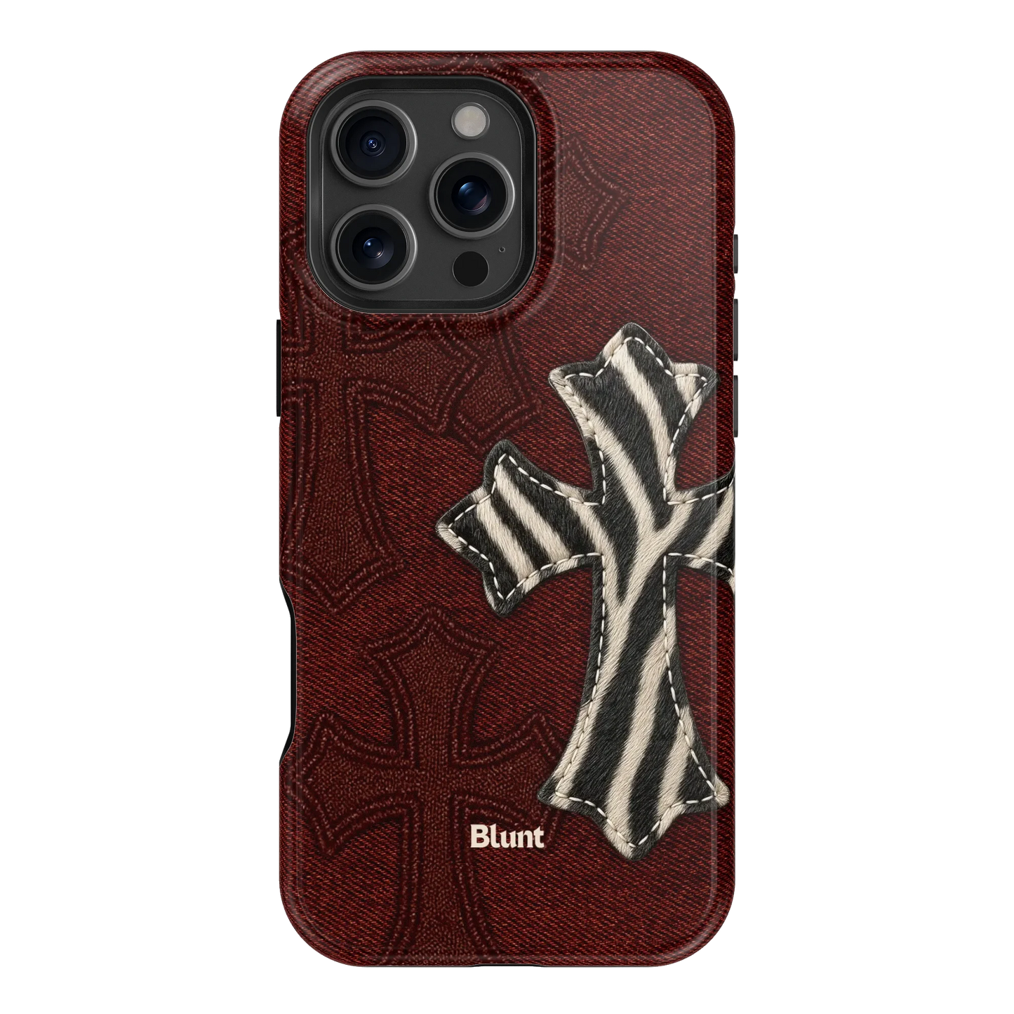 Zebrascale Cross iPhone Case