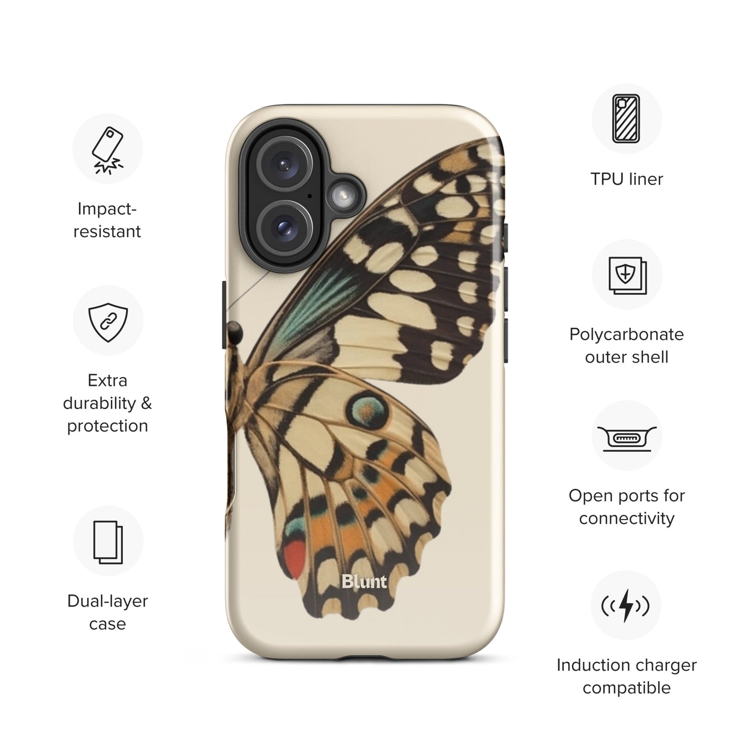 Ivory Flight iPhone Case - Blunt Cases