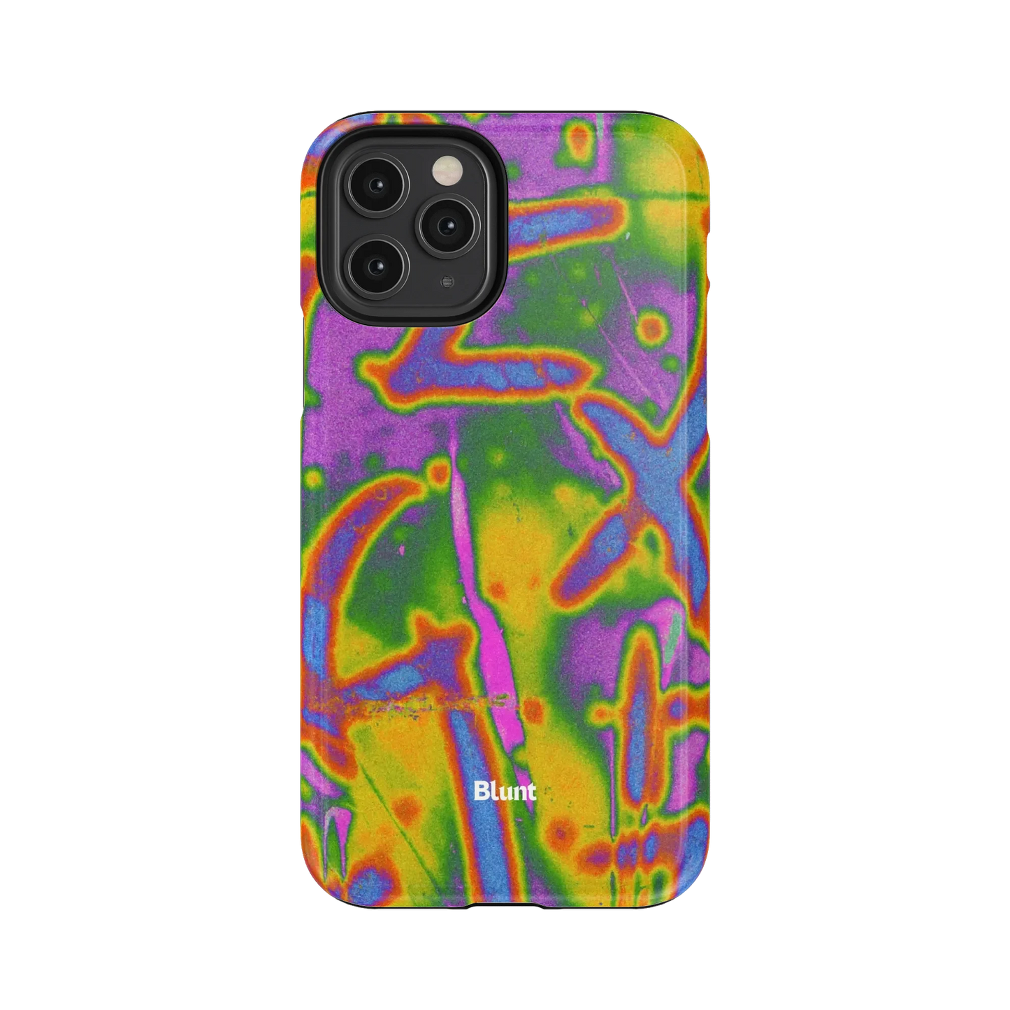 Neon Terrain iPhone Case