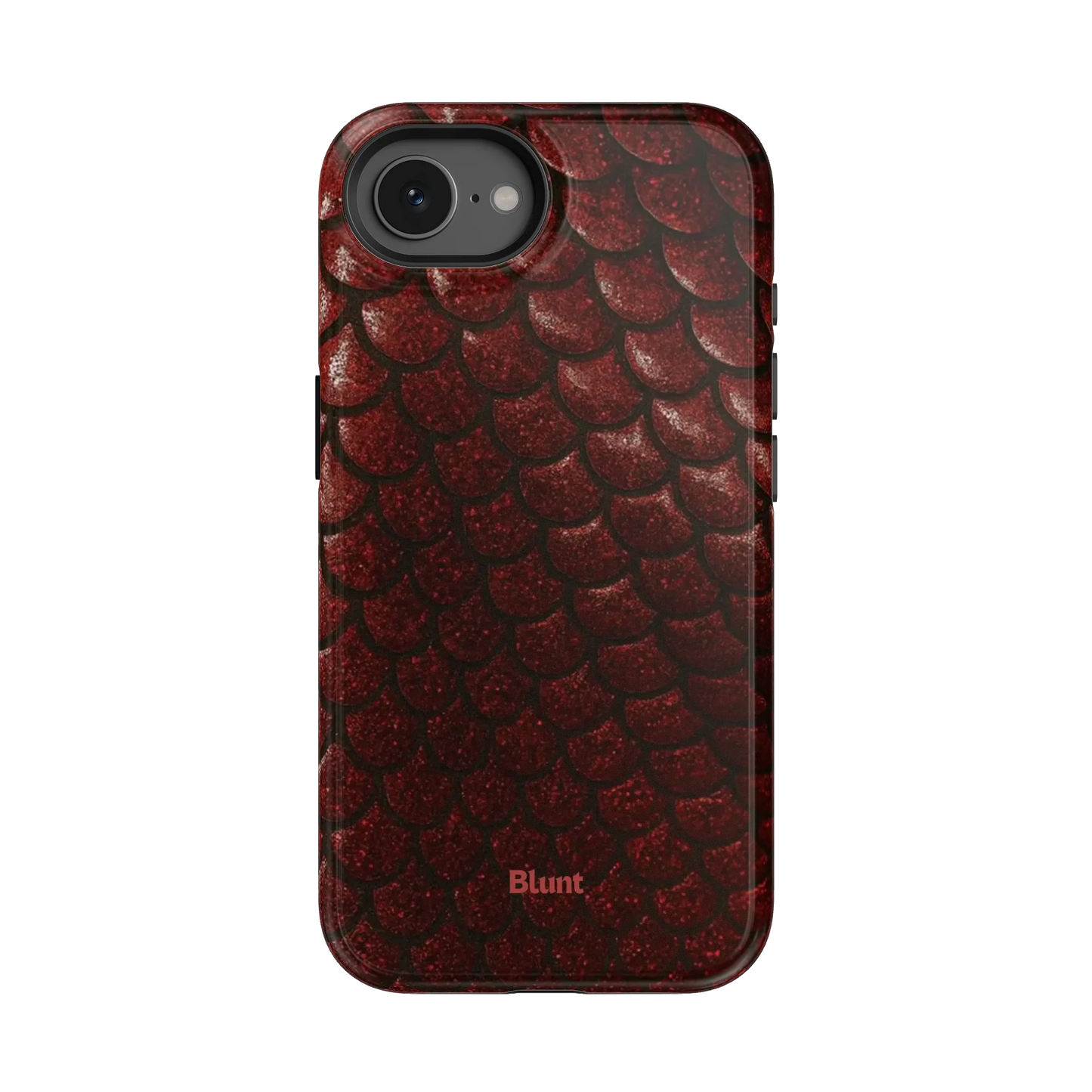 Crimson Depth iPhone Case