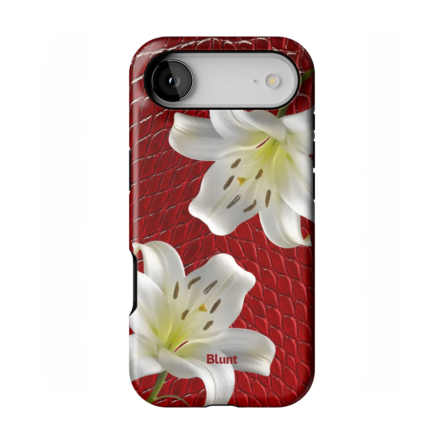 Crimson Lily iPhone Case