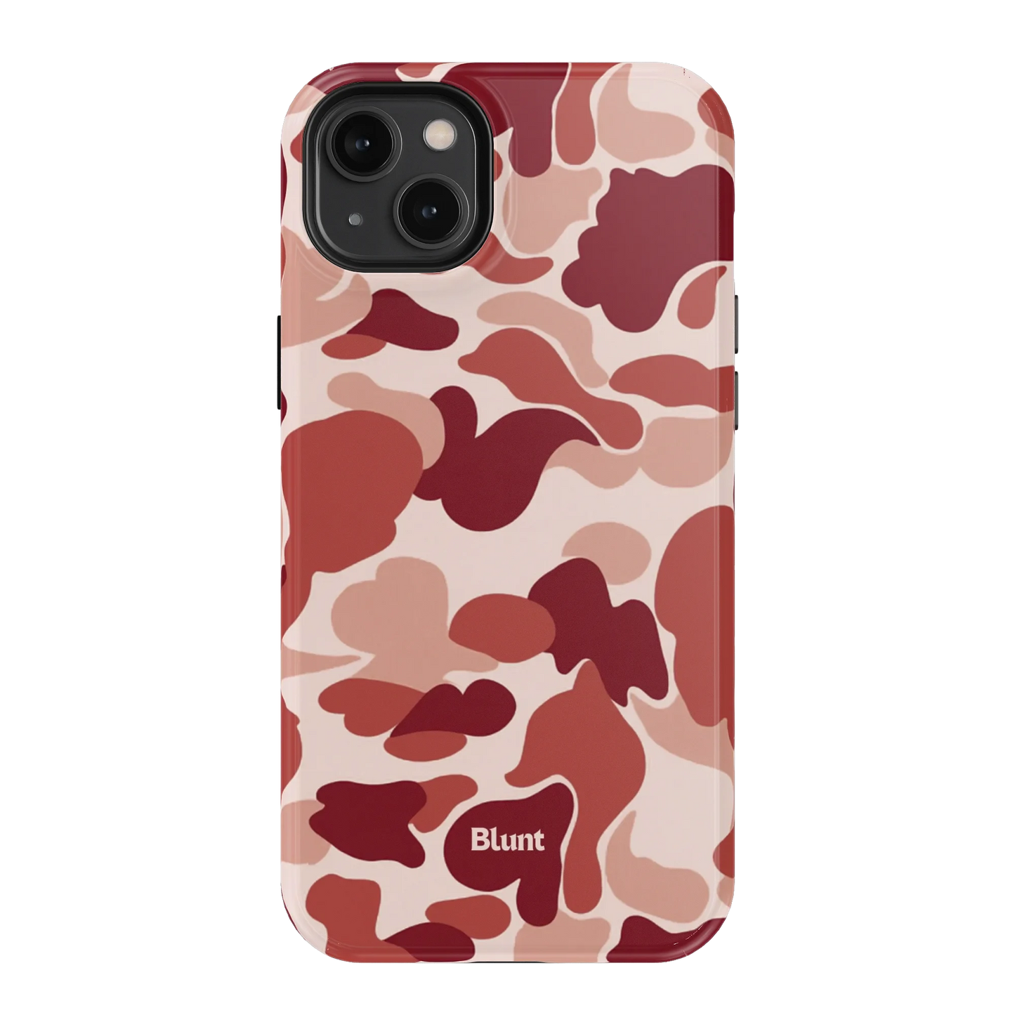 Reddish Camo iPhone Case