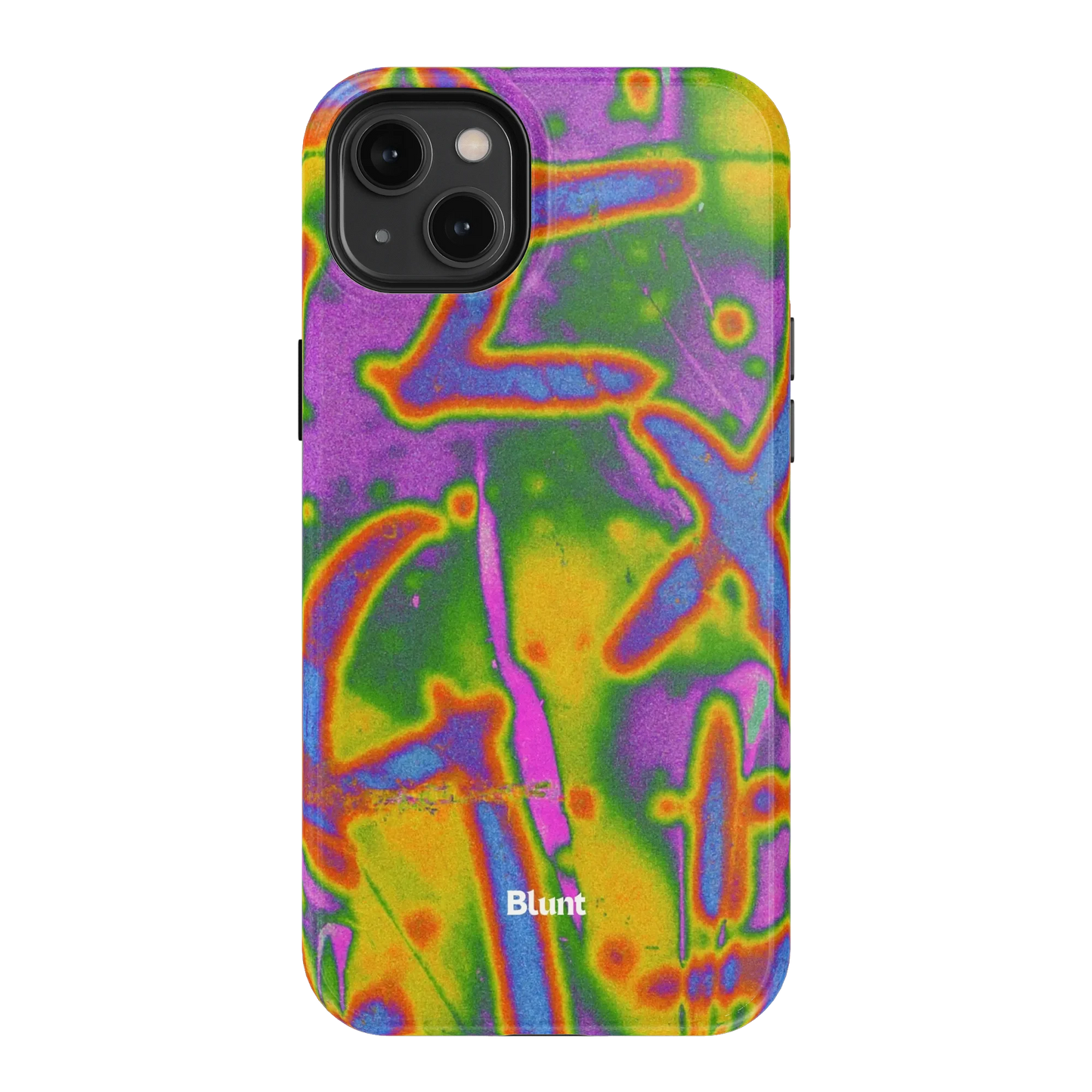 Neon Terrain iPhone Case