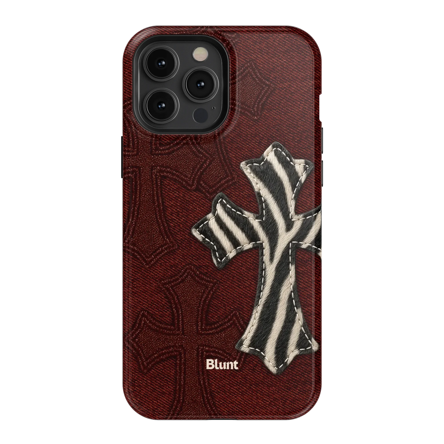 Zebrascale Cross iPhone Case