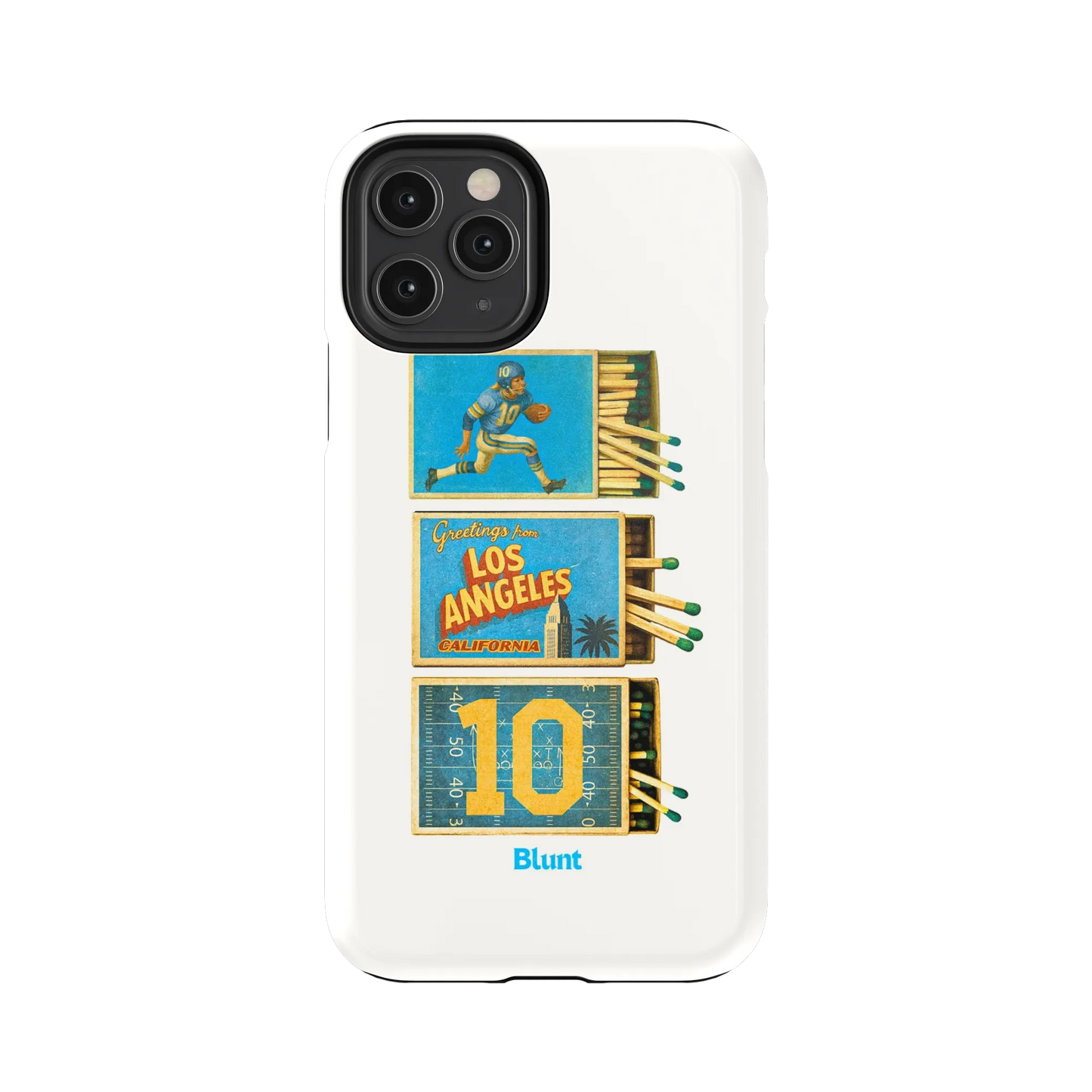LA Coast Football iPhone Case