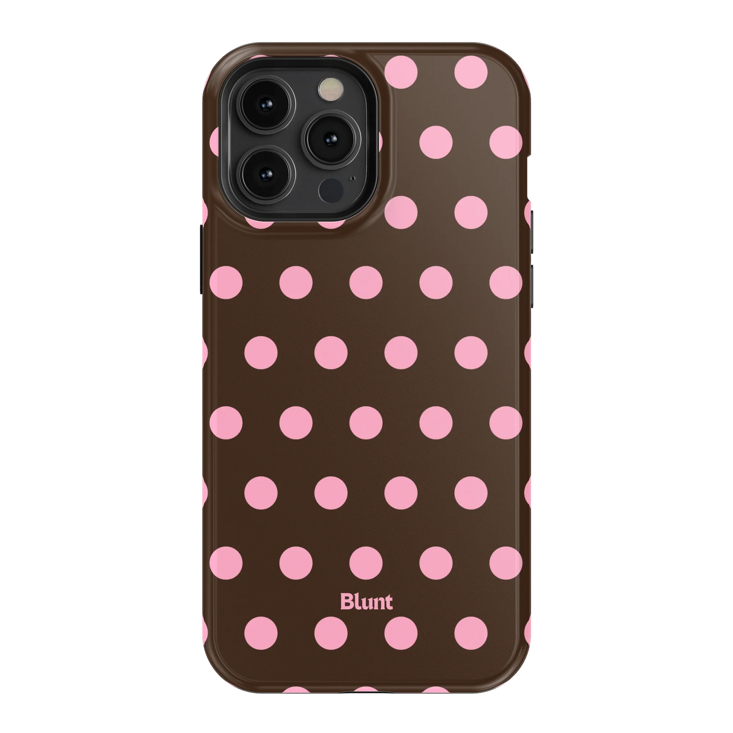 Chocolate Polka iPhone Case