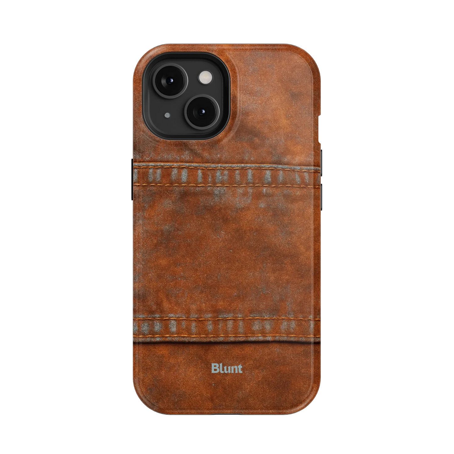 Chocolate Denim iPhone Case