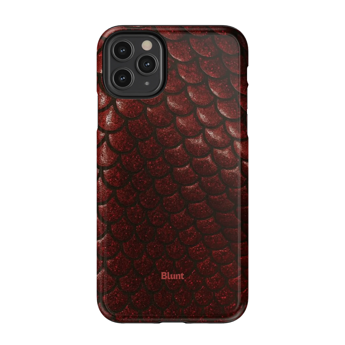 Crimson Depth iPhone Case