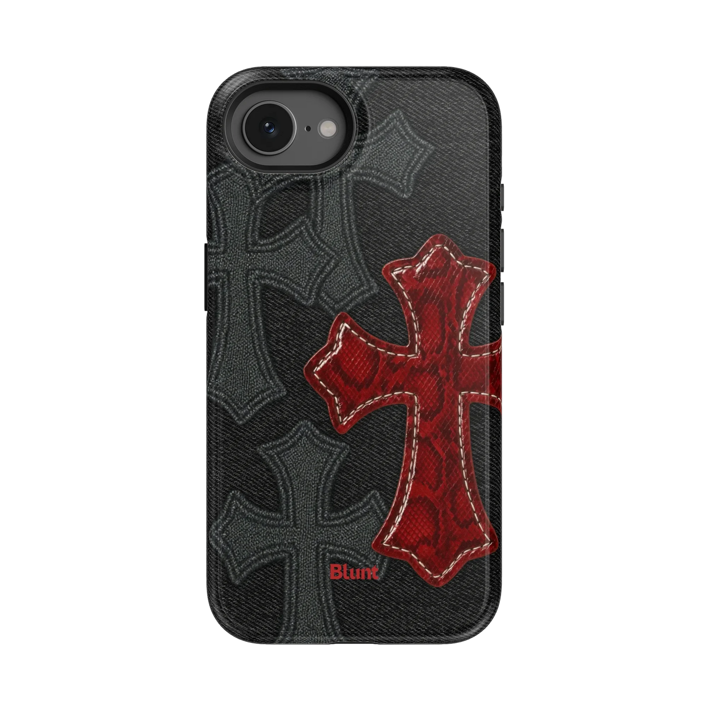 Crimson Cross iPhone Case