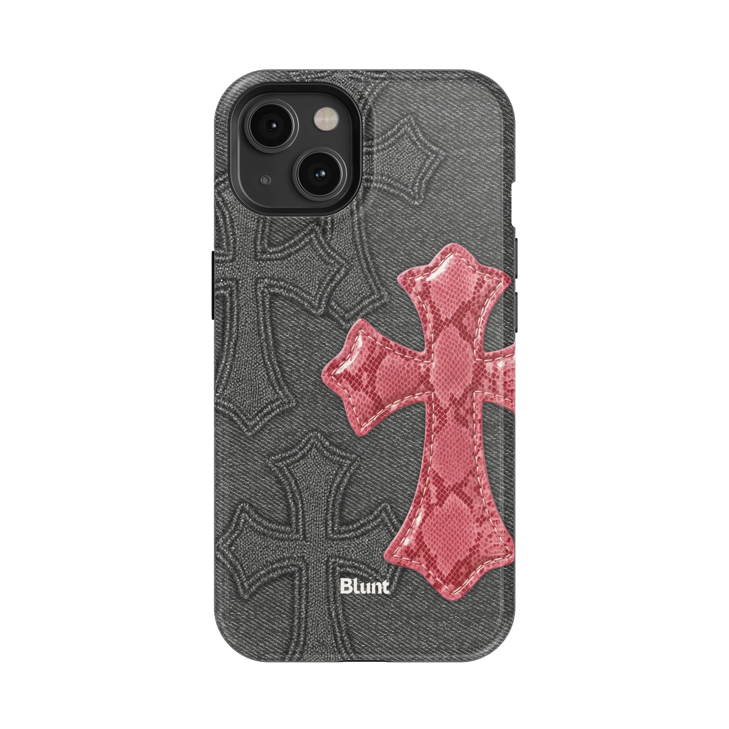 Pinkscale Cross iPhone Case