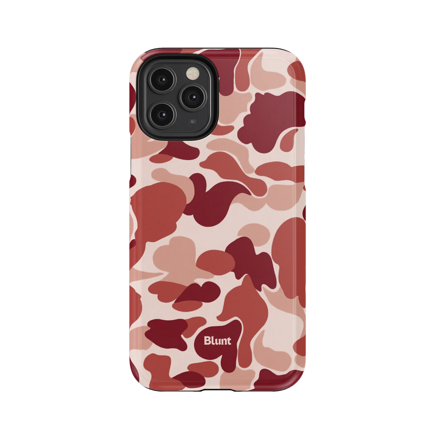 Reddish Camo iPhone Case