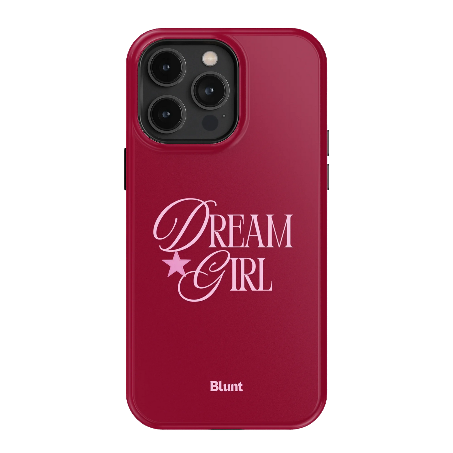 Dream Girl Maroon iPhone Case