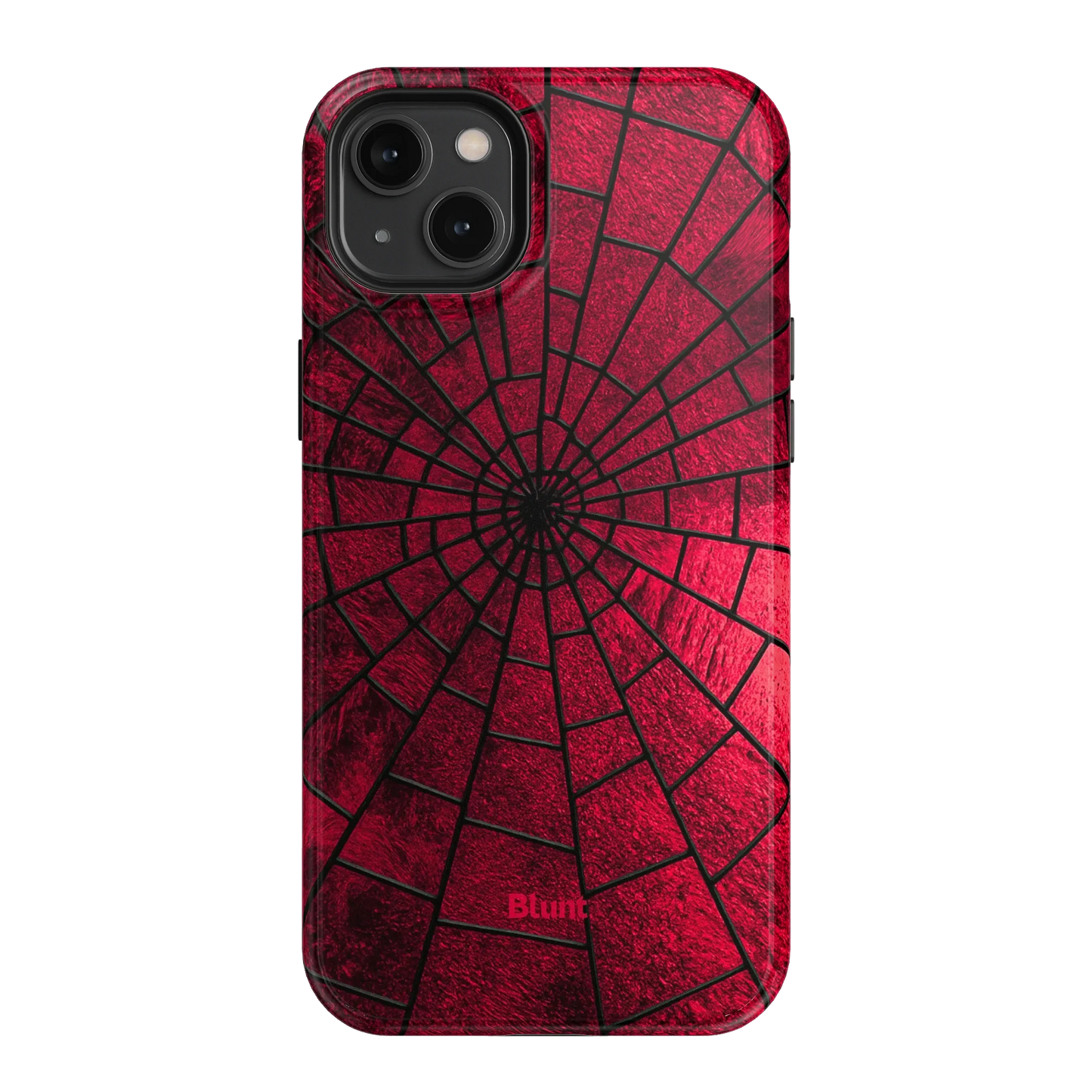 Crimson Web iPhone Case