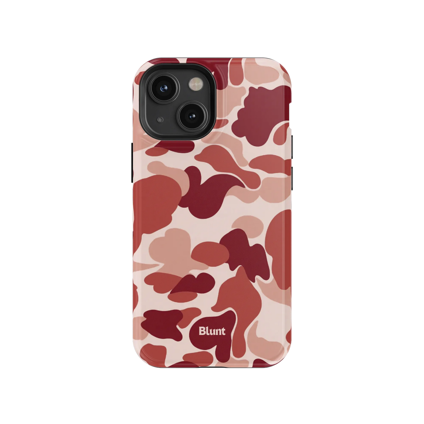 Reddish Camo iPhone Case