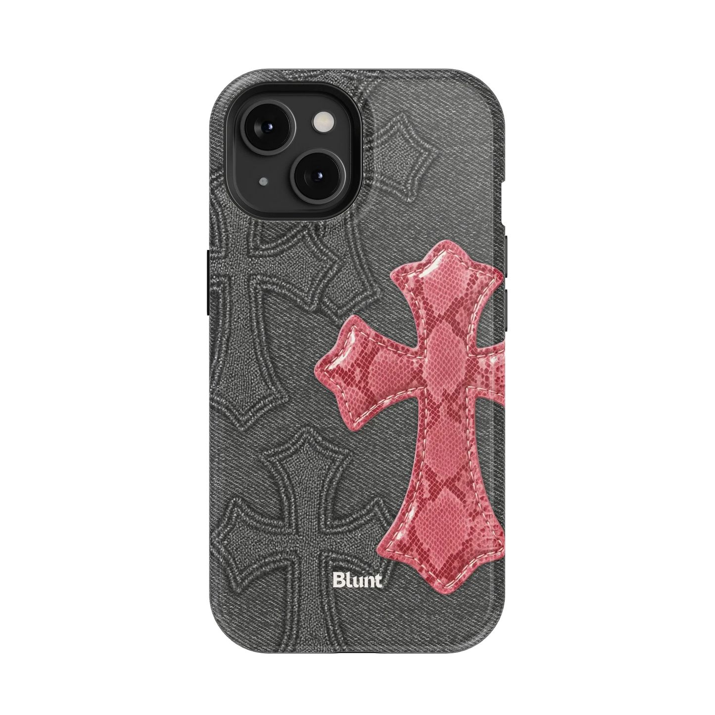 Pinkscale Cross iPhone Case