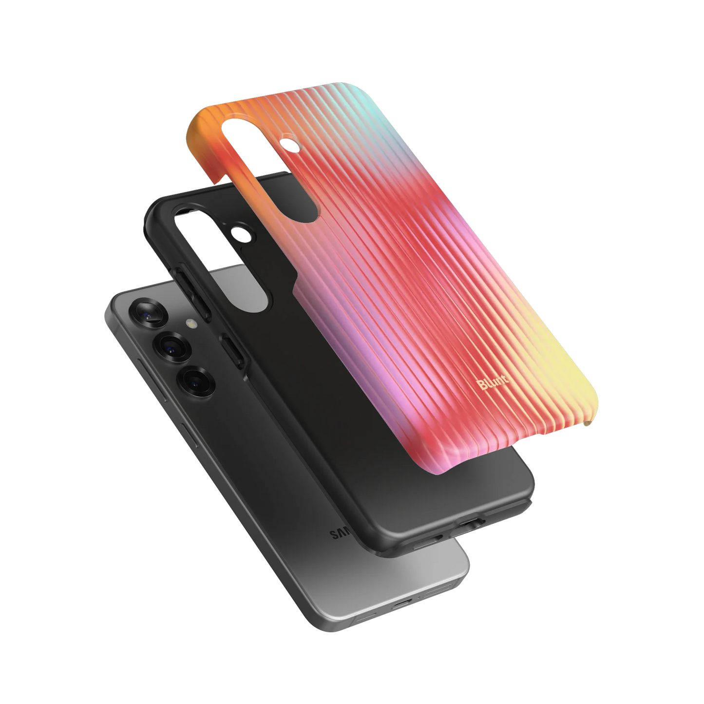 Coral Glass Samsung Case