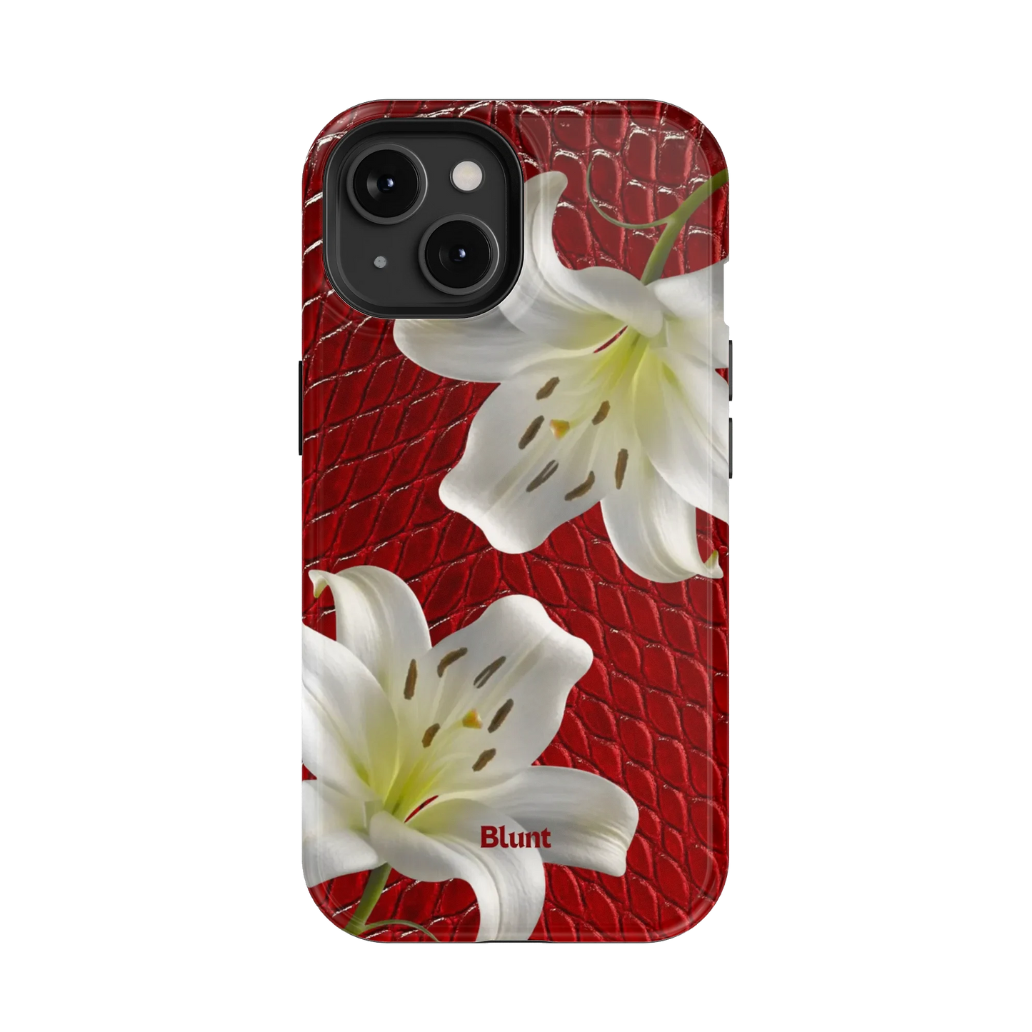 Crimson Lily iPhone Case