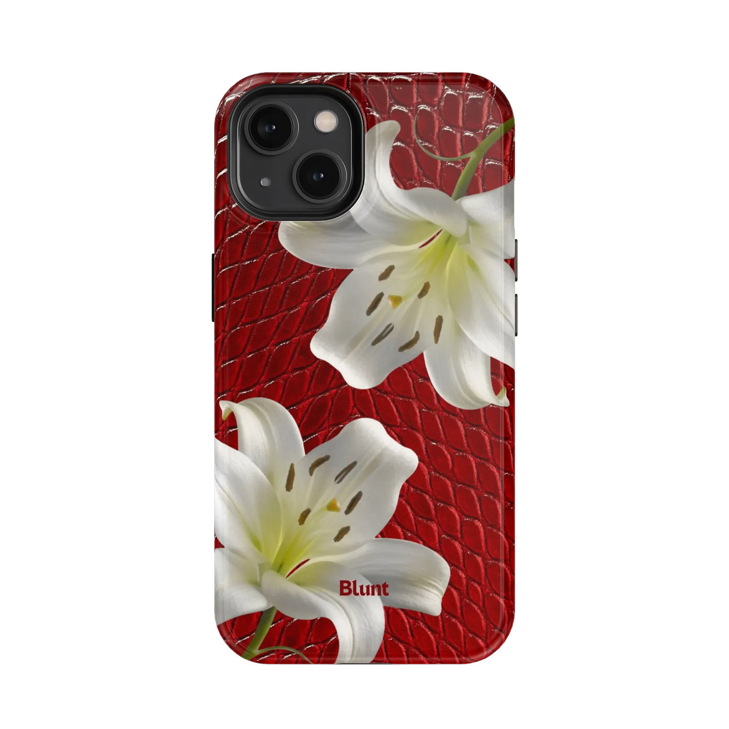 Crimson Lily iPhone Case