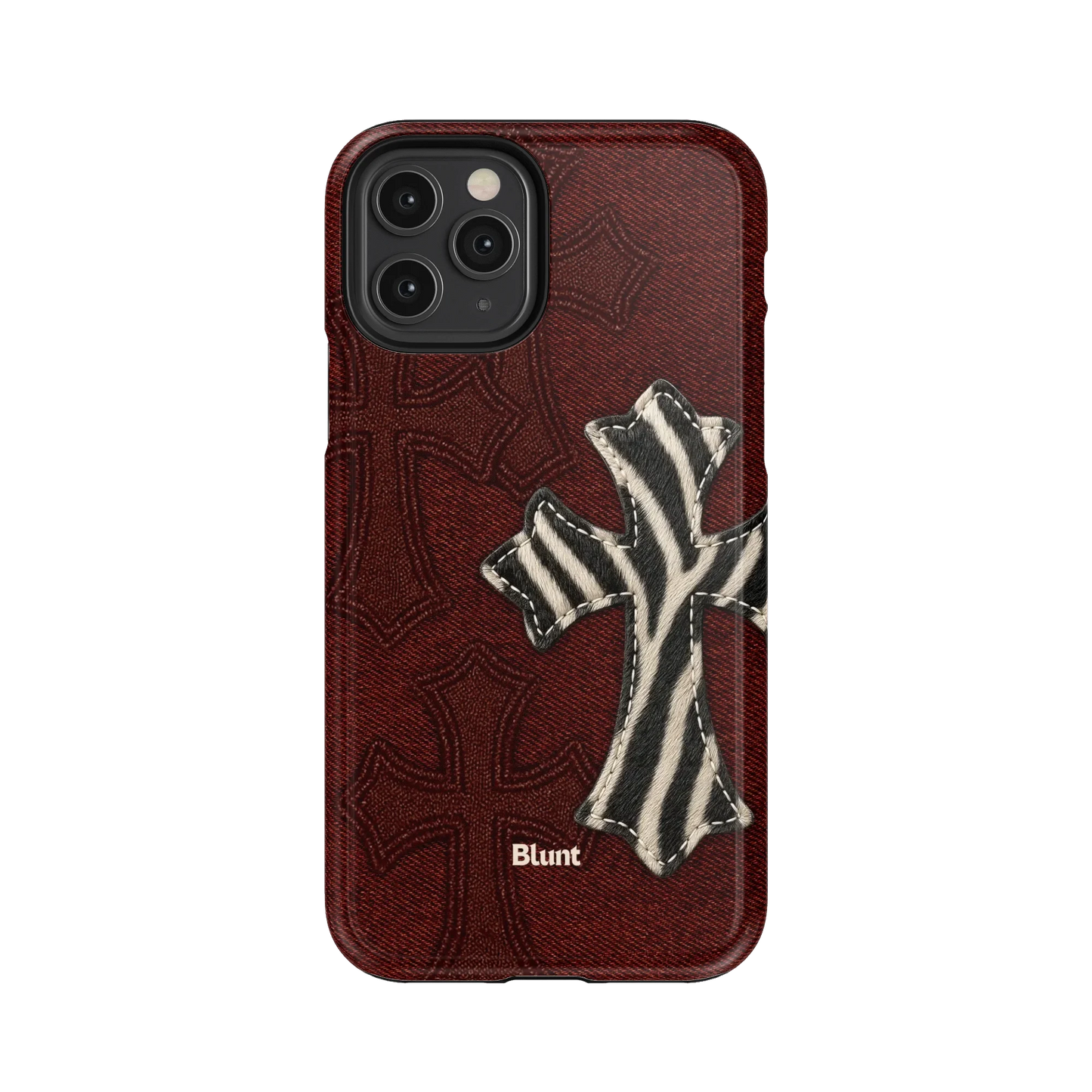 Zebrascale Cross iPhone Case
