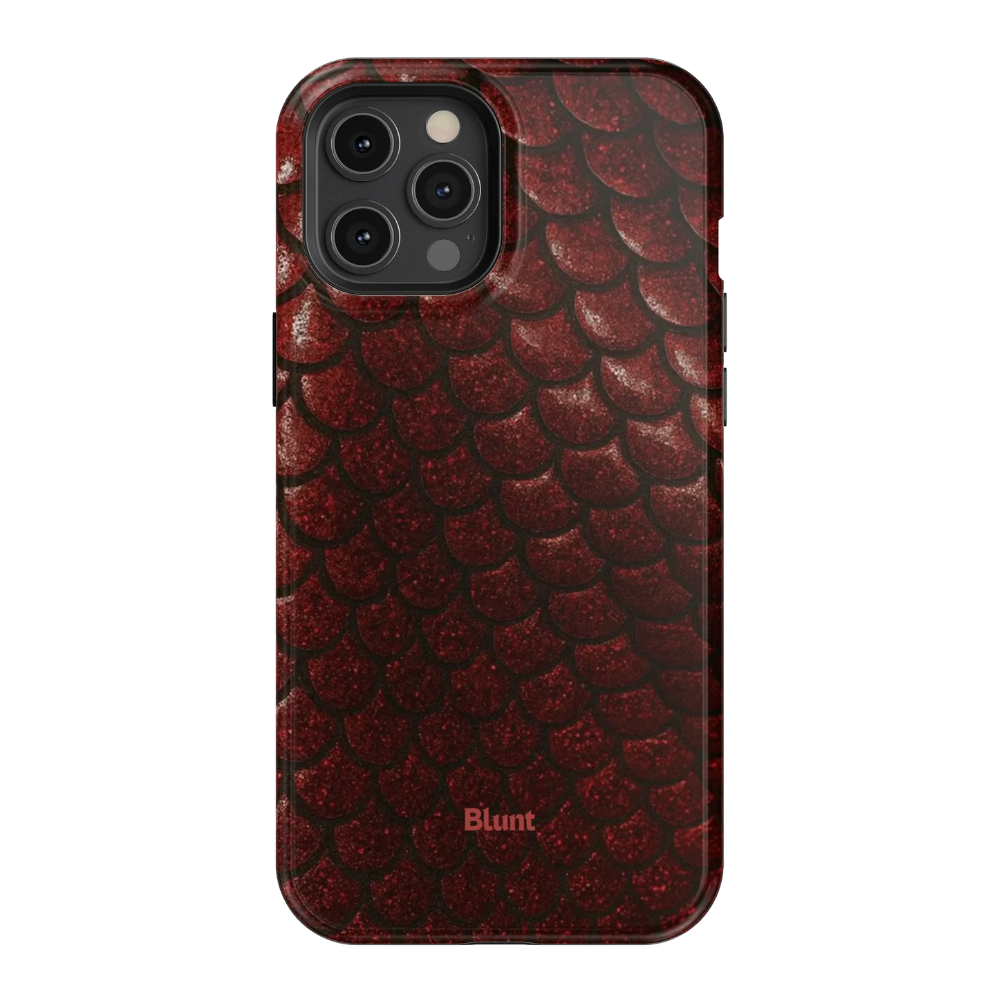 Crimson Depth iPhone Case