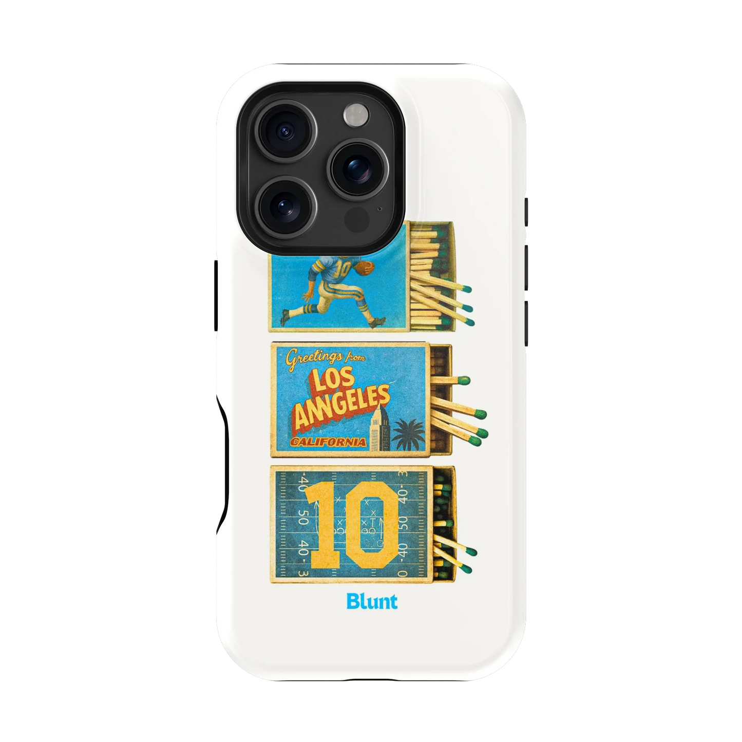 LA Coast Football iPhone Case
