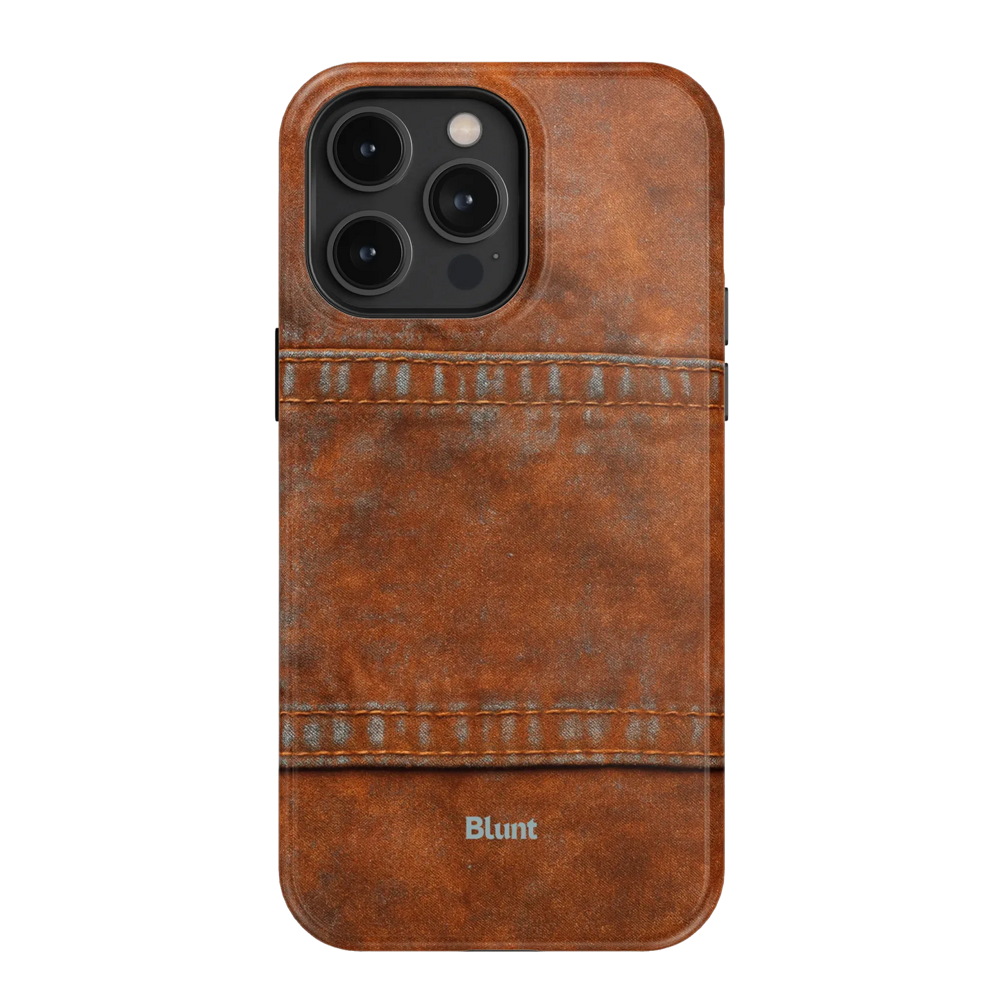 Chocolate Denim iPhone Case