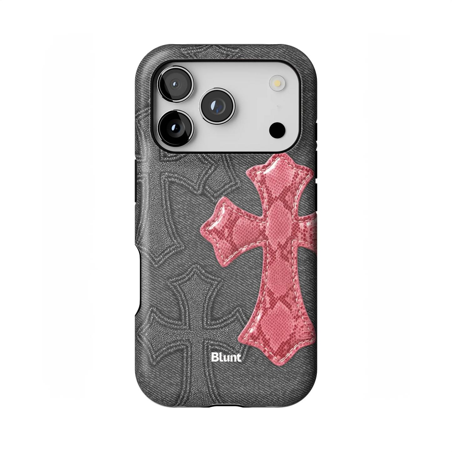 Pinkscale Cross iPhone Case
