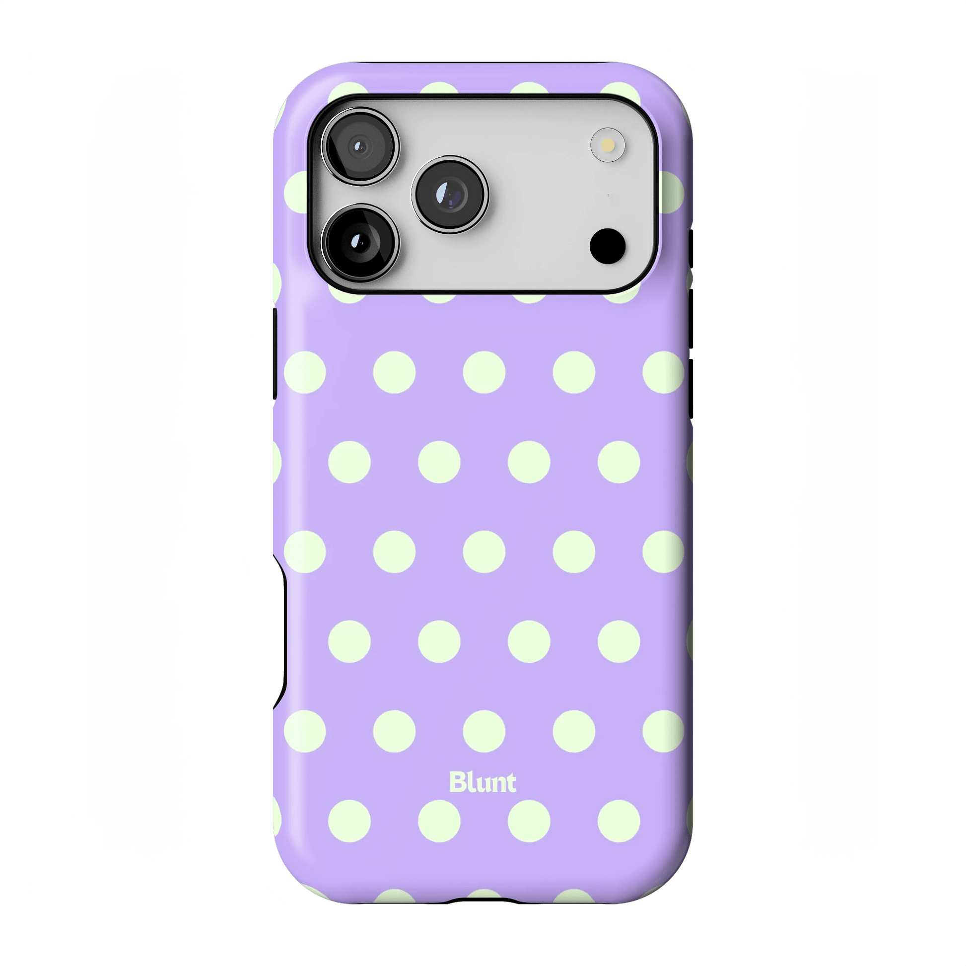 Lavender Mint Polka iPhone Case - Blunt Cases