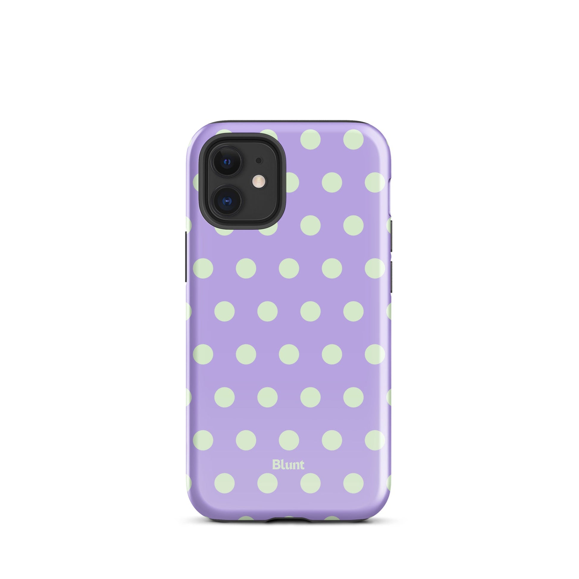 Lavender Mint Polka iPhone Case - Blunt Cases