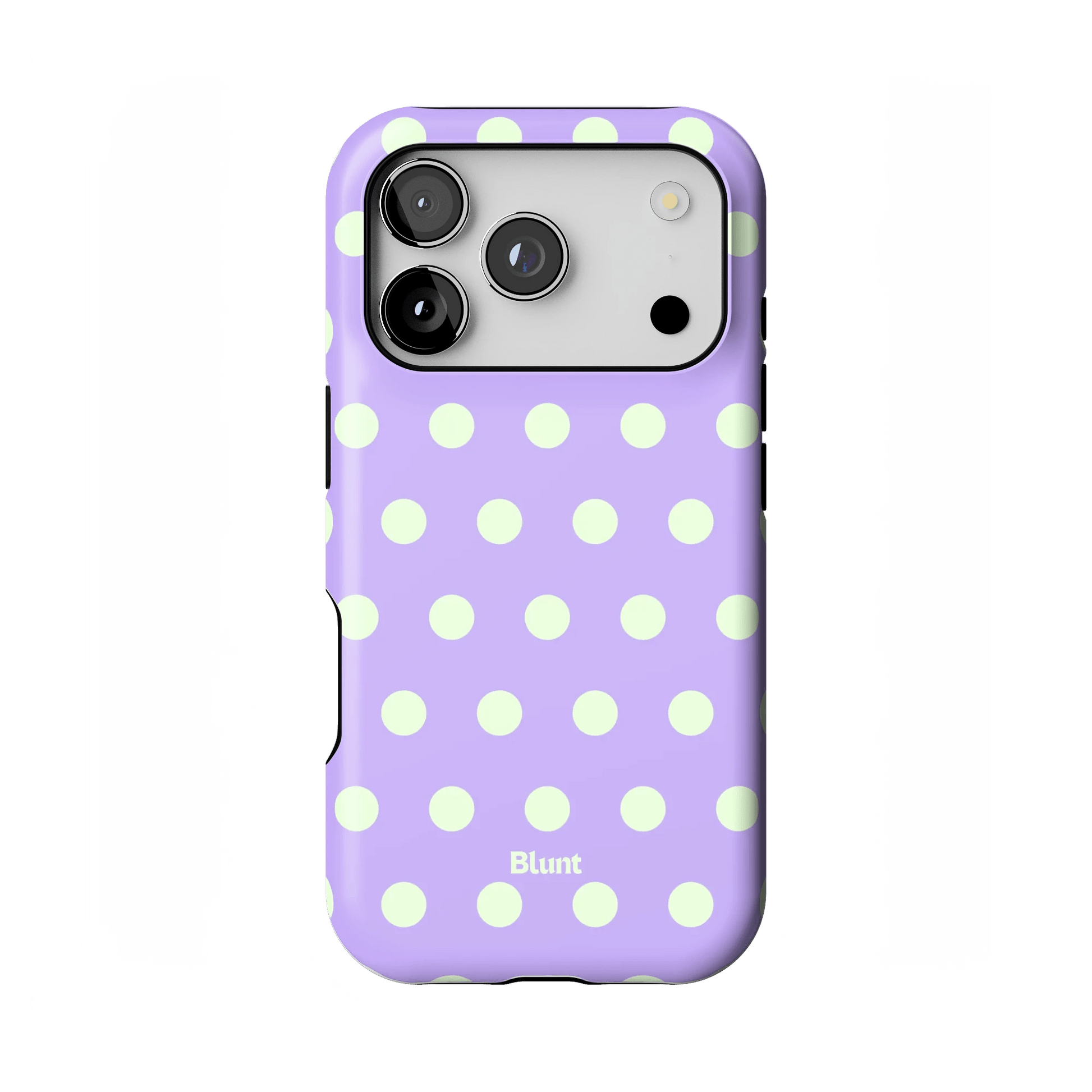 Lavender Mint Polka iPhone Case - Blunt Cases