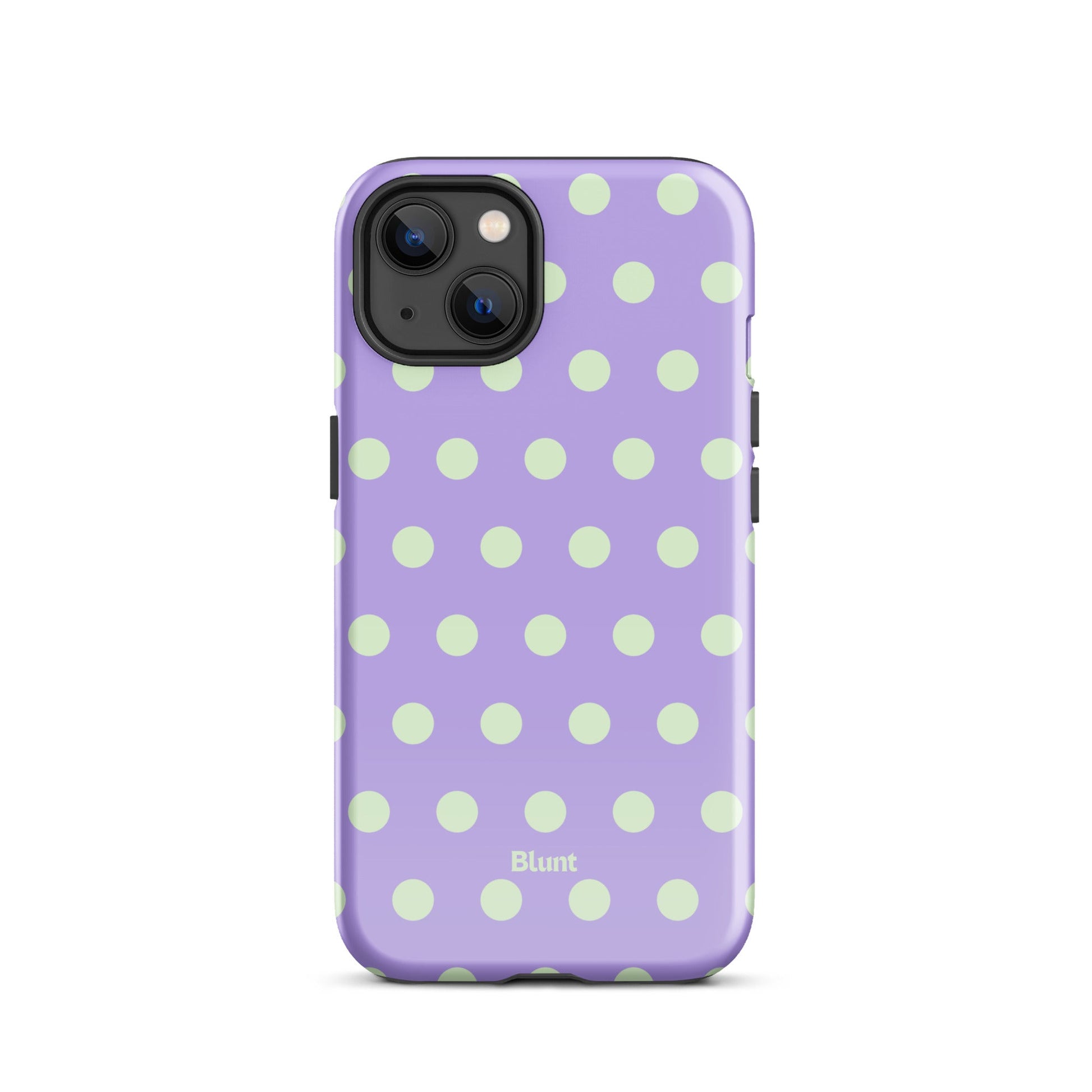 Lavender Mint Polka iPhone Case - Blunt Cases
