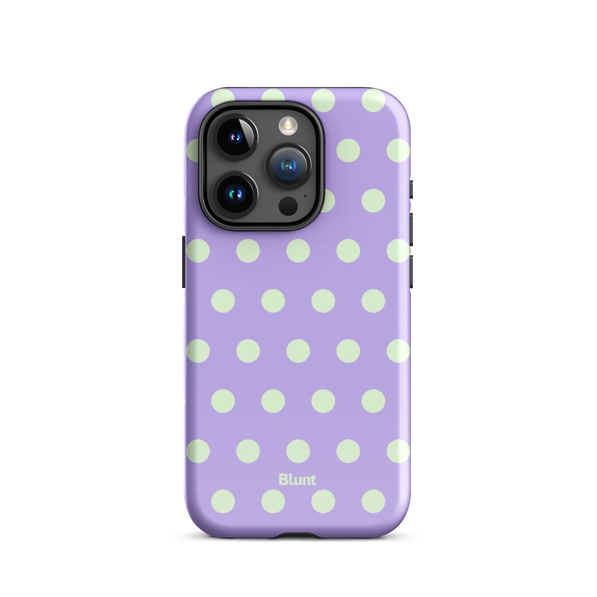 Lavender Mint Polka iPhone Case - Blunt Cases