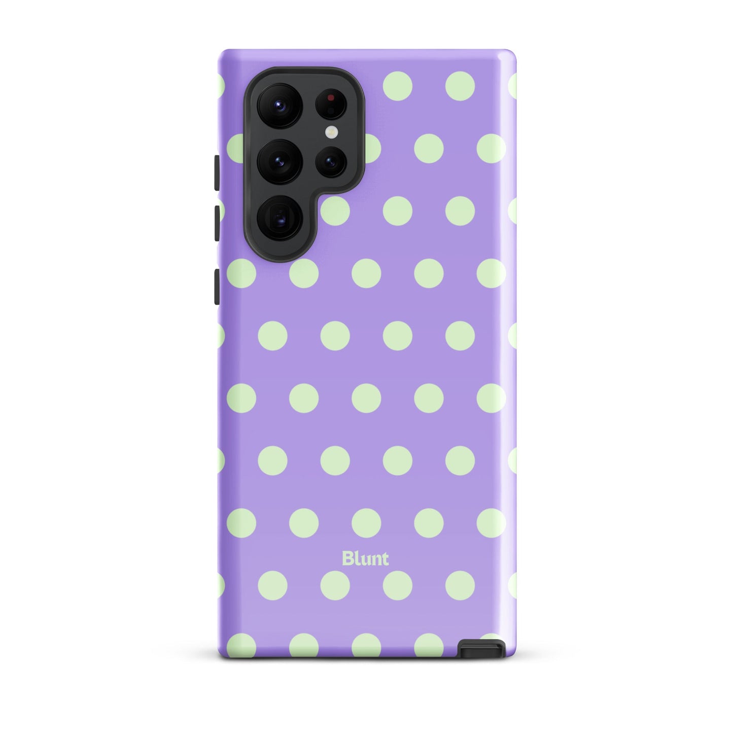 Lavender Mint Polka Samsung Case - Blunt Cases
