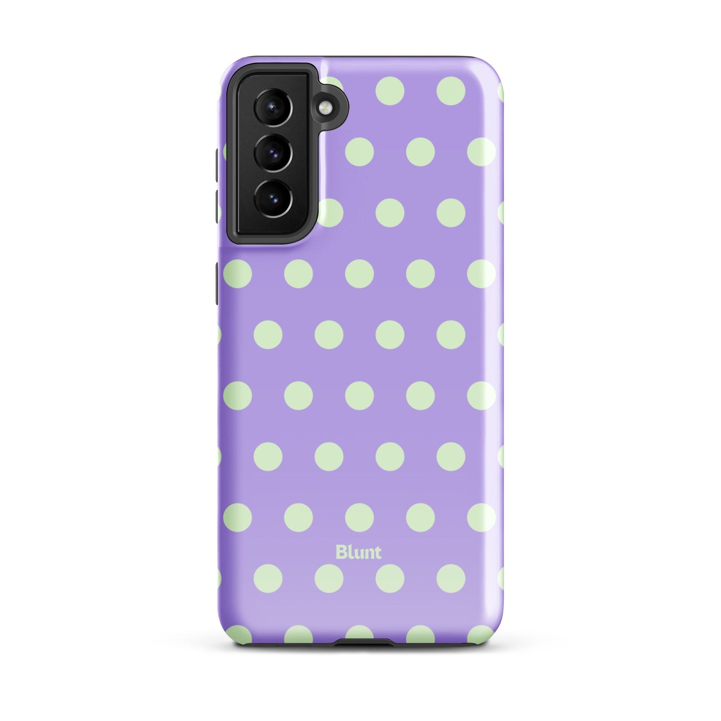 Lavender Mint Polka Samsung Case - Blunt Cases