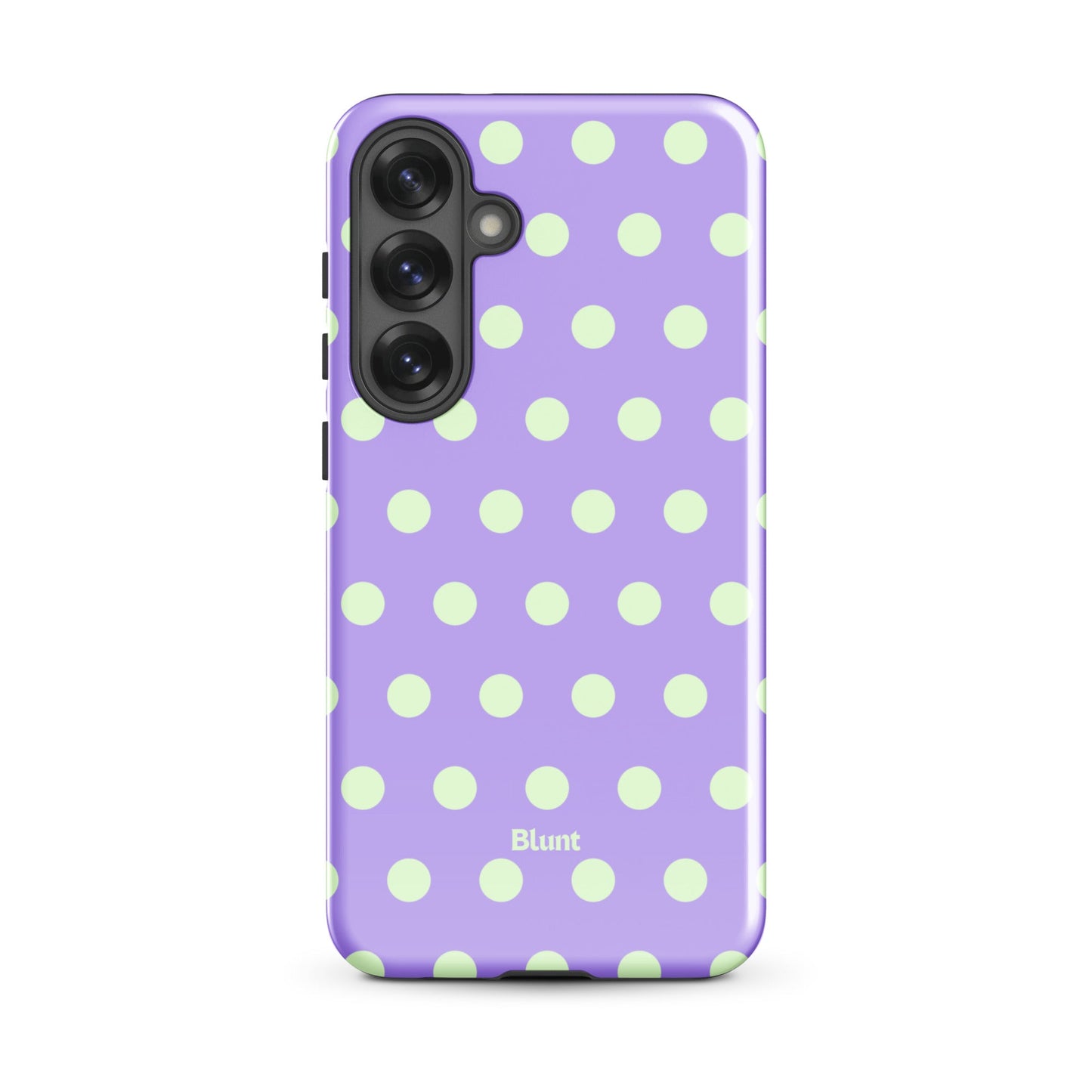 Lavender Mint Polka Samsung Case - Blunt Cases