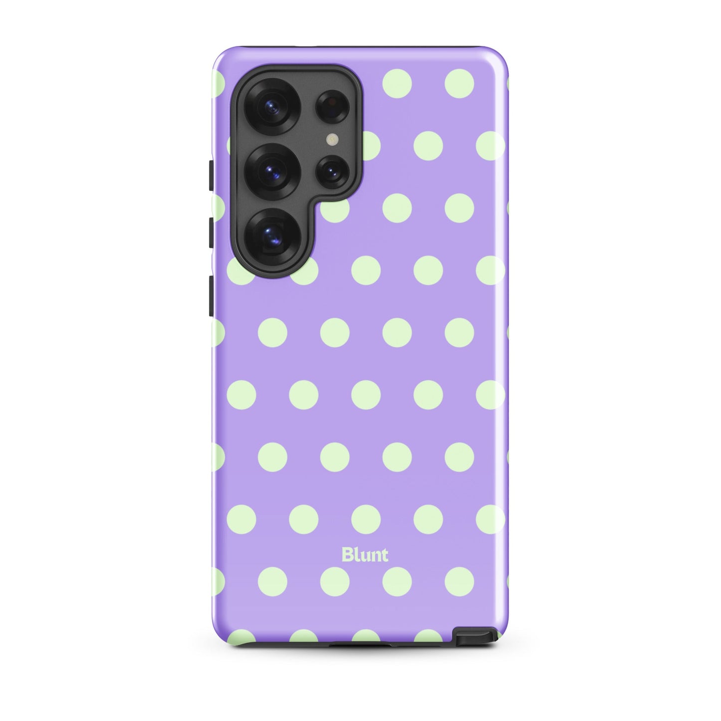 Lavender Mint Polka Samsung Case - Blunt Cases